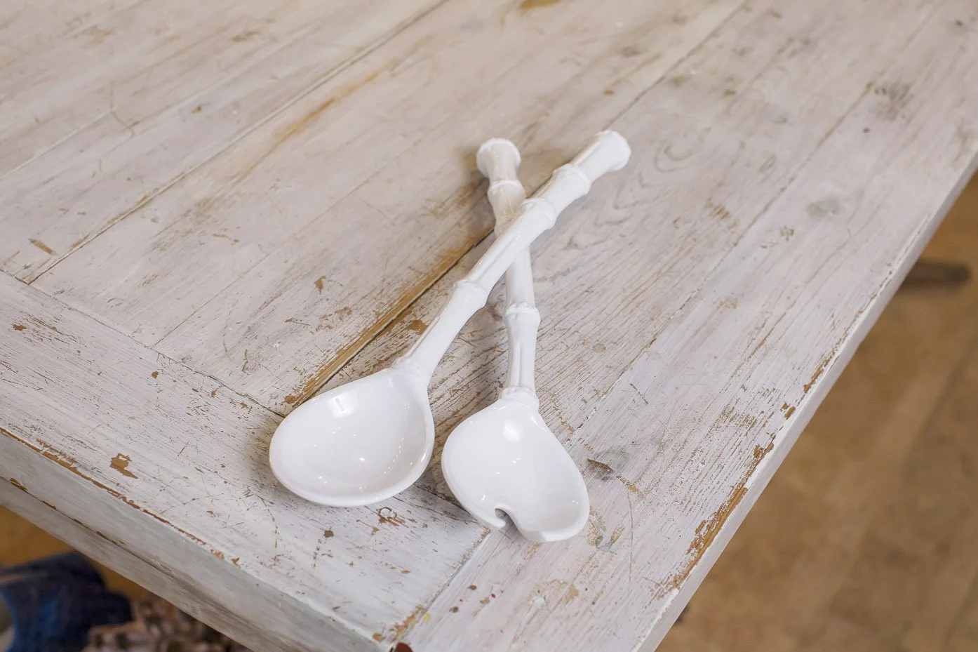 Beatriz Ball Melamine Collection Bamboo Large Salad Server