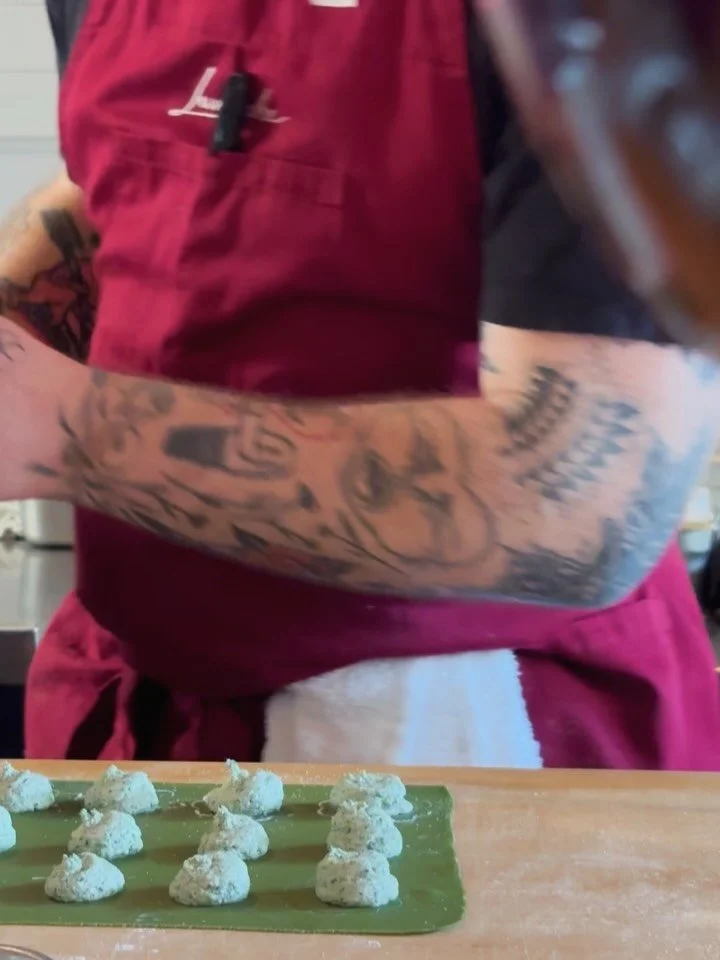 last night @lumachepianopiano for the pasta tasting menu ❤️&zwj;🔥 everything was a true delight. since we met Heather and James we knew they&rsquo;d do something special here. they have impeccable taste and they truly care. when we talked about work