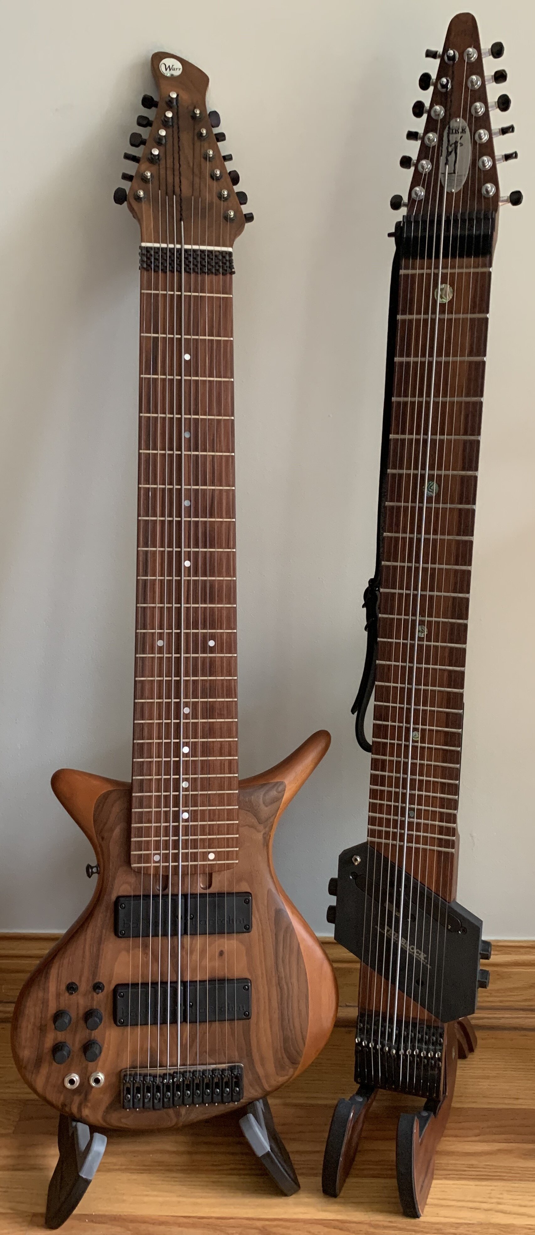 Warr Guitar vs Chapman Stick — JASON BLAKE