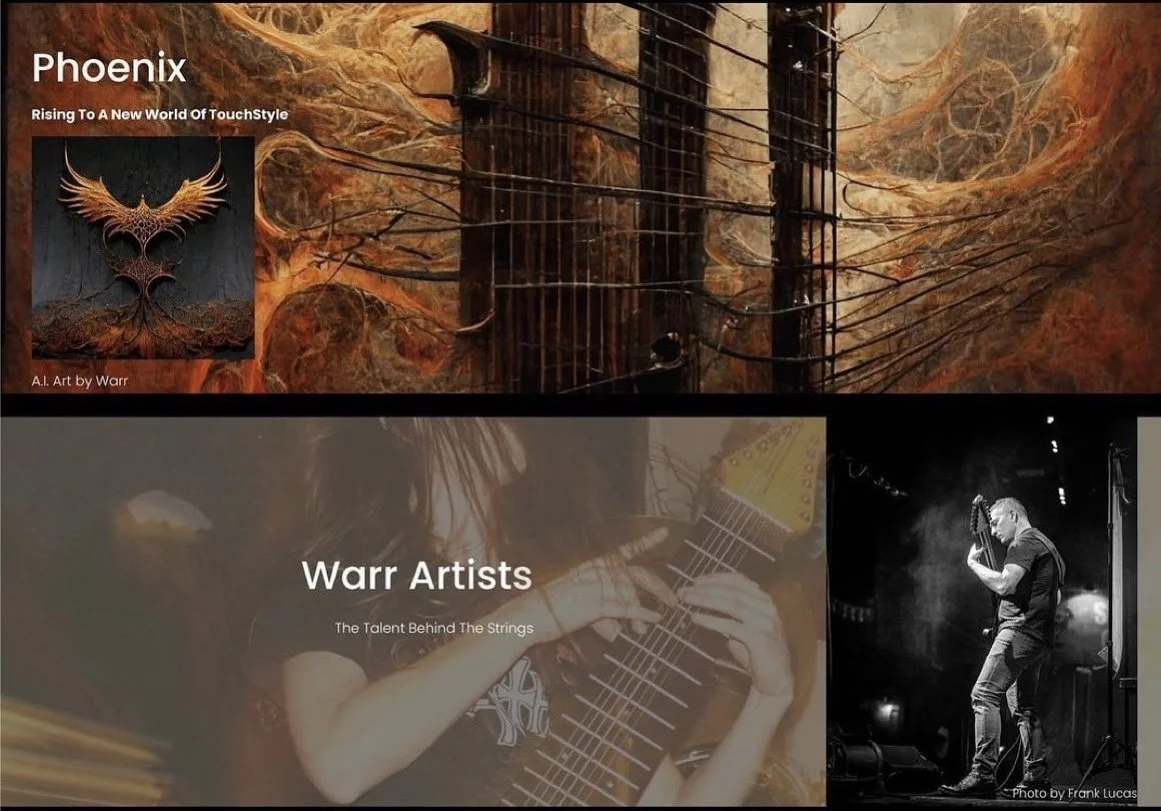 New Warr Guitars Website