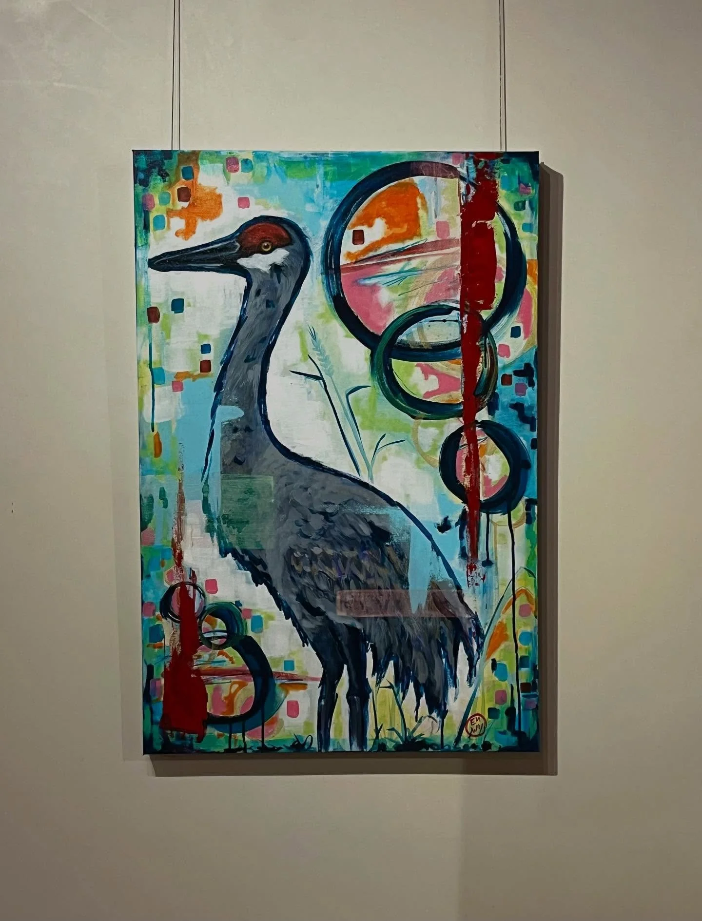 Hey, I got a new thing up at @ghostwolf_gallery just in time for Balloon Fiesta. 

Enjoy the crane noises. I didn&rsquo;t realize I could put bird sounds up as a sound. Get ready I guess, because it&rsquo;s gonna be all bird sounds all the time. 🤣

