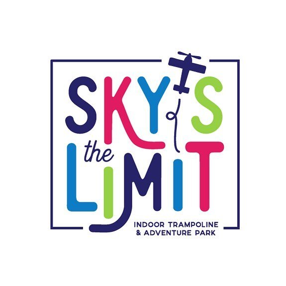 Sharing another logo project! Supporting local businesses through design and branding is truly the best. @skysthelimitky opened with a bang in December and has been bringing the fun ever since. I loved working with the STL team to create a logo that 