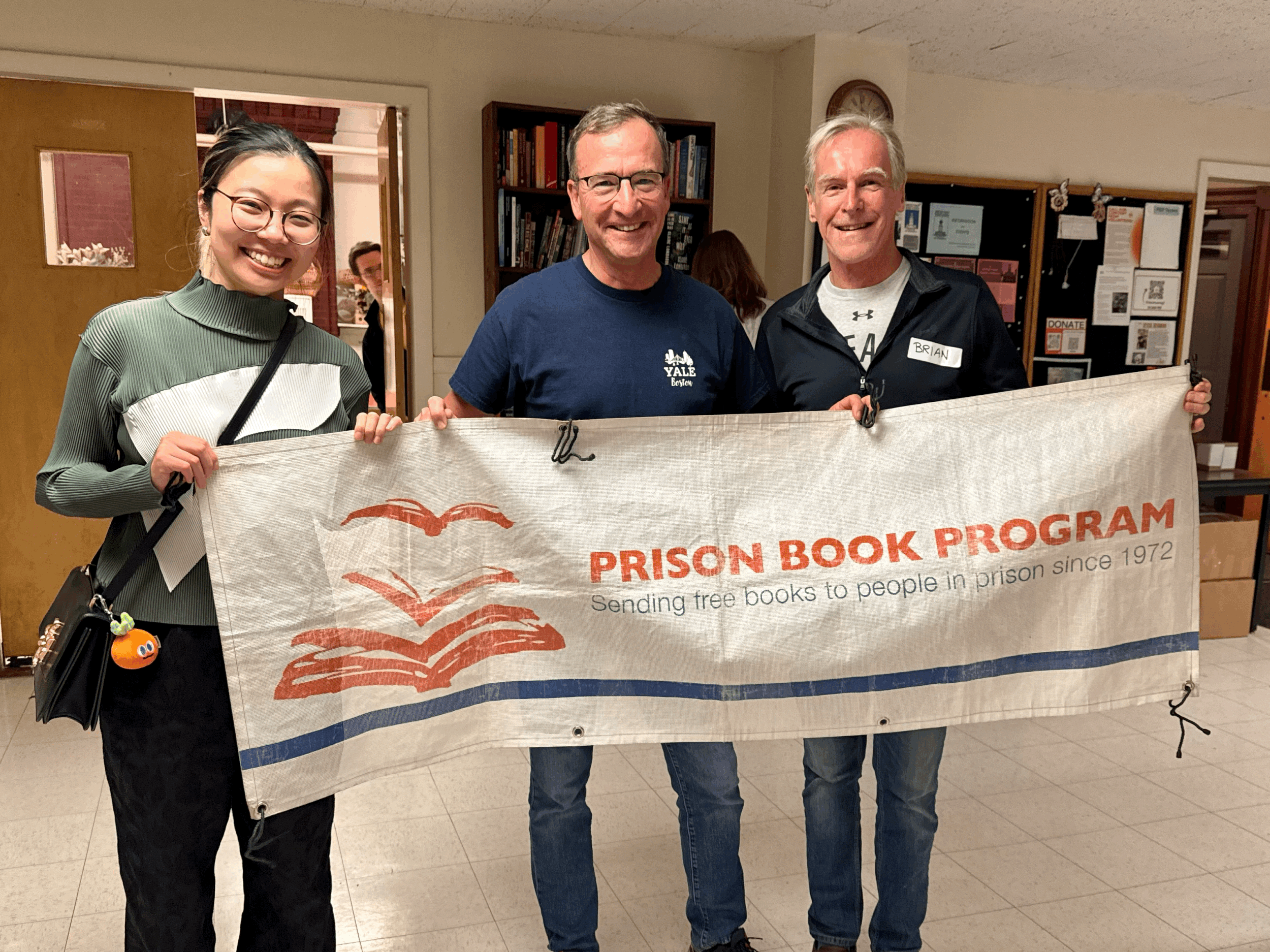 Prison Book Program Service Event