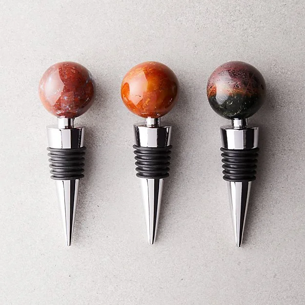 Red Jasper Bottle Stopper