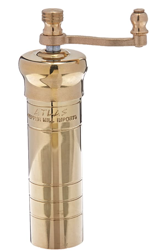 Brass Pepper Mill