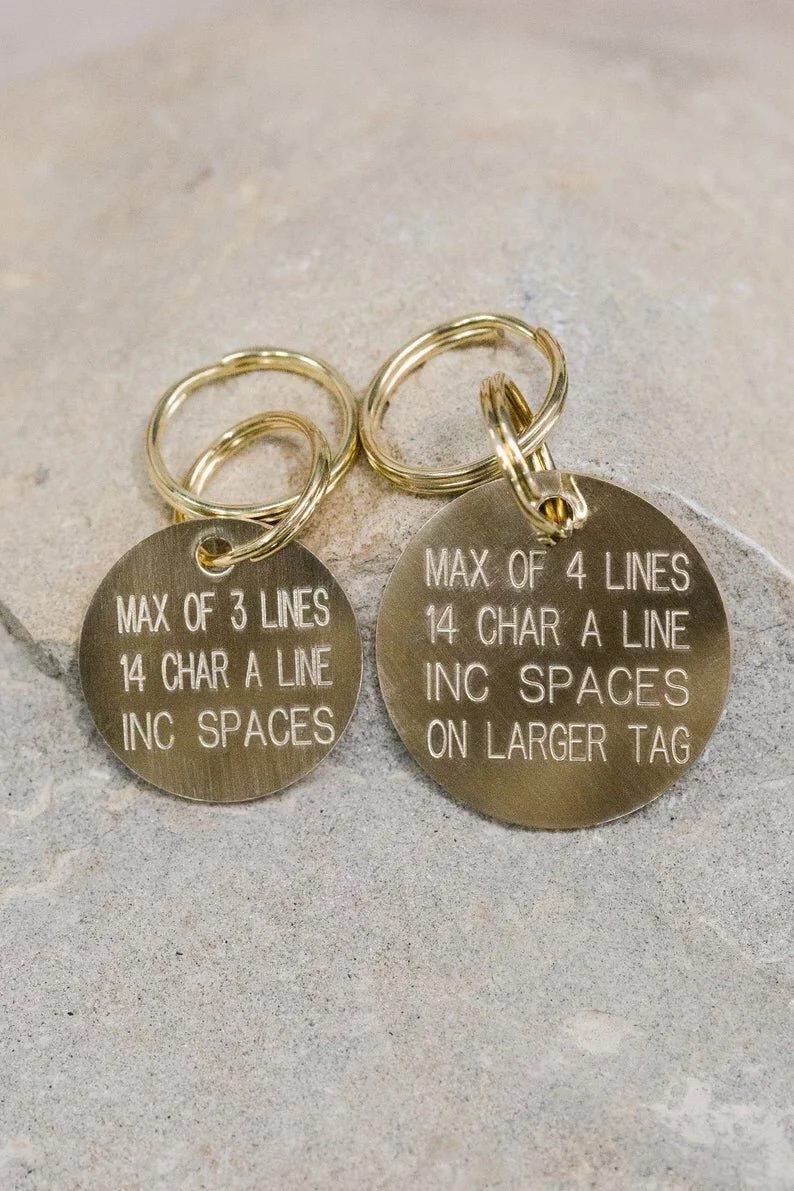 Customizable Name Tag