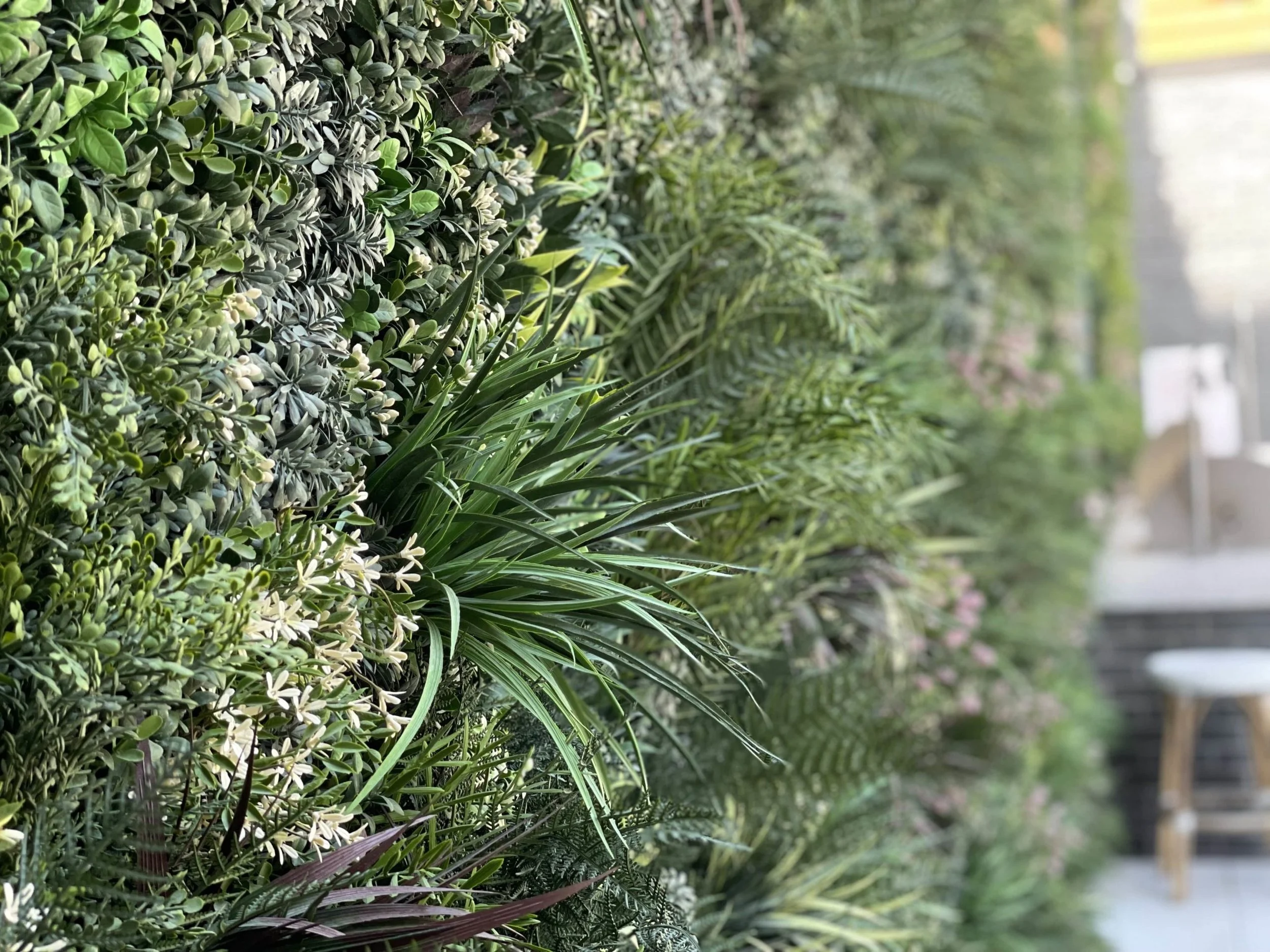 Low Maintenance Faux Plant Walls — Vert Plantworks