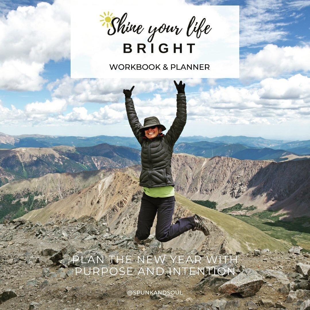 Wanna hit refresh after this tough year? 🙋🏻&zwj;♀️ Yes please. Grab your free copy of the Shine Your Life BRIGHT Workbook &amp; Planner and join us to close out this year with meaning (what to take with you and what to leave behind) and set Intenti