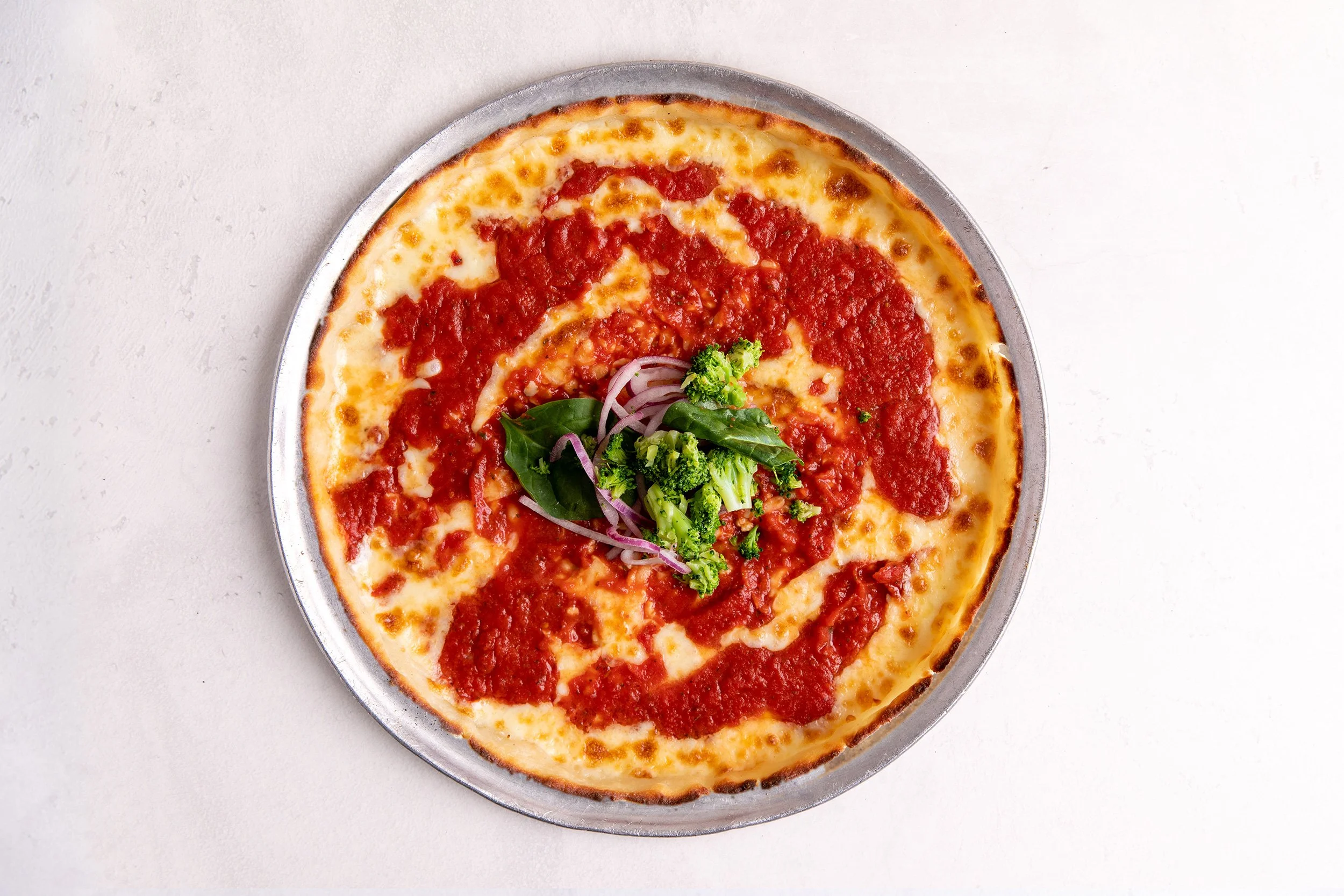 Chicago Veggie Lovers Deep Dish