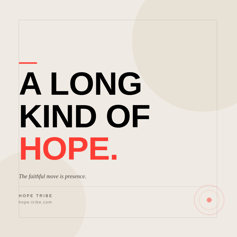 A Quiet Shift of Hope