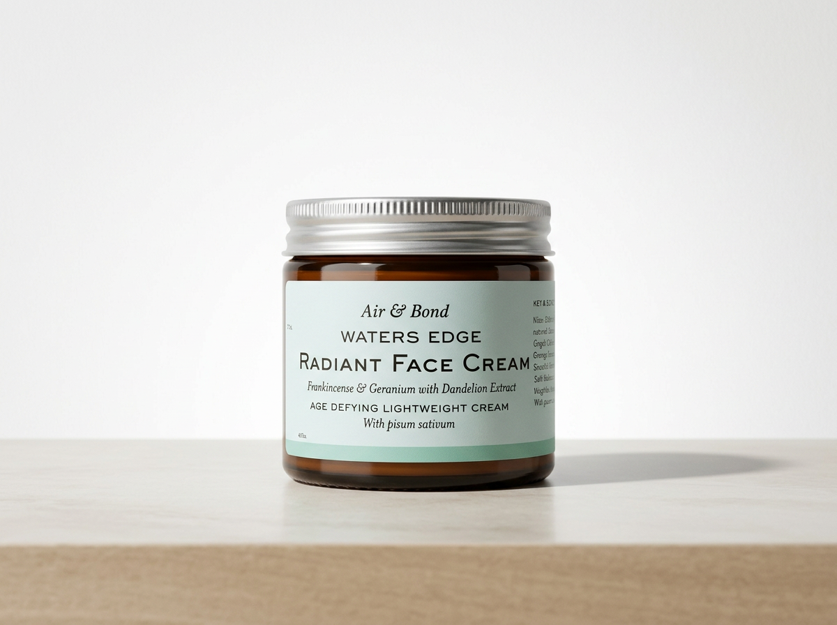 Waters Edge: Face Cream Frankincense and Geranium with Dandelion Extract