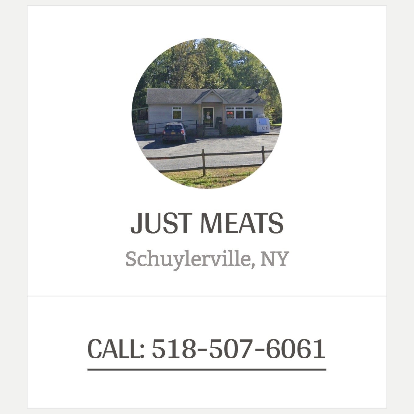 Order — Just Meats Deli & Market