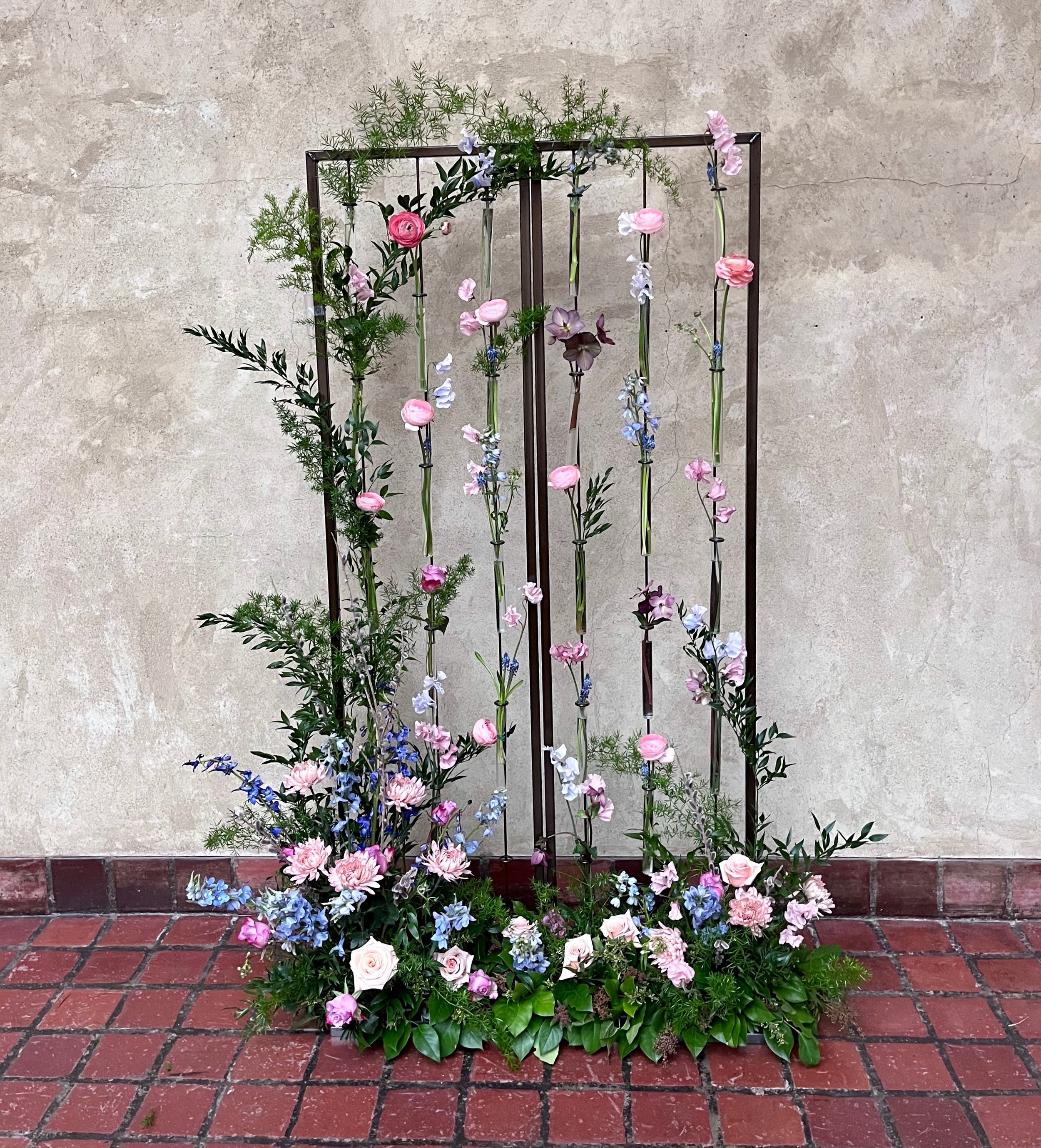 Floral backdrop