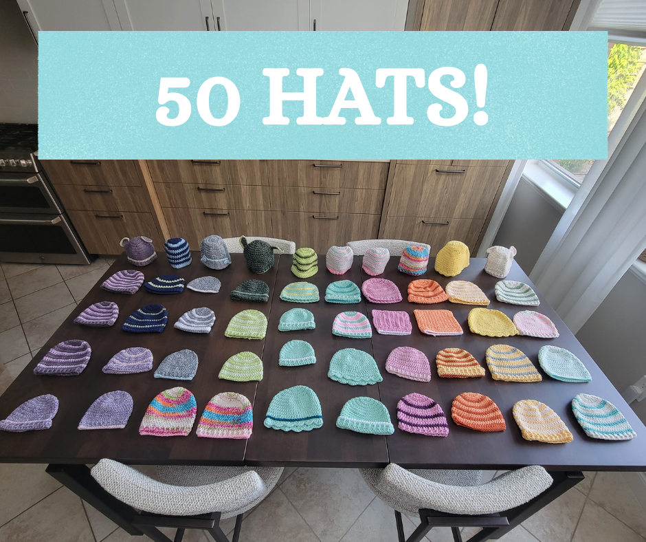 1 Hat, 2 Hats, 3 Hats, 4 Hats, 50 Hats!!