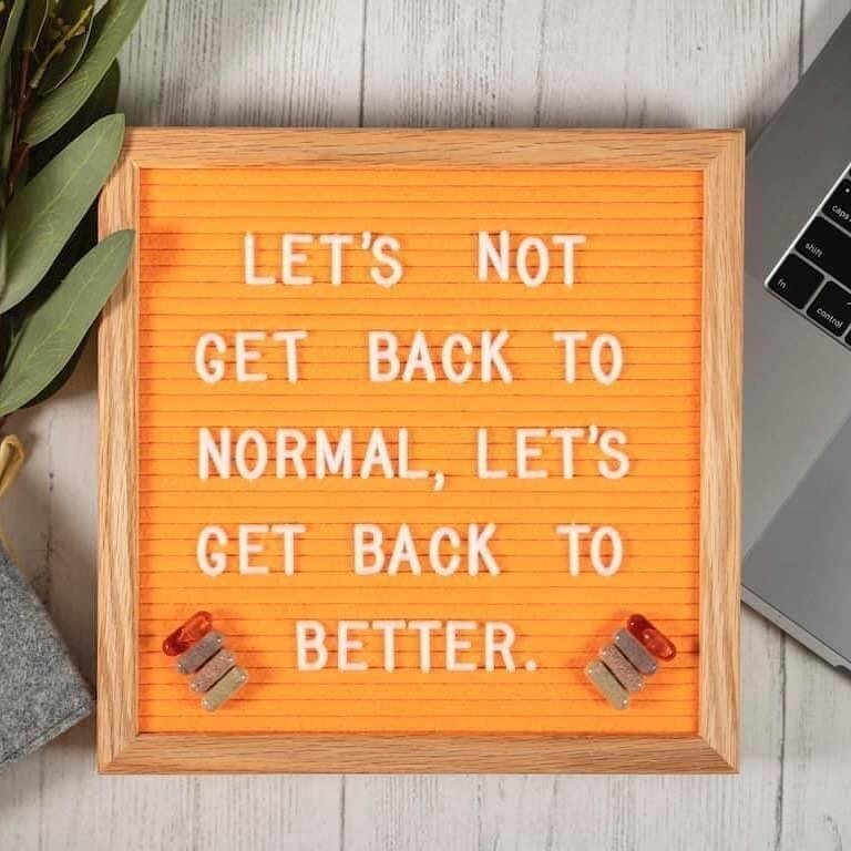 What are you going to do to be better? I am going to focus on taking better care of me so I can help take better care of others