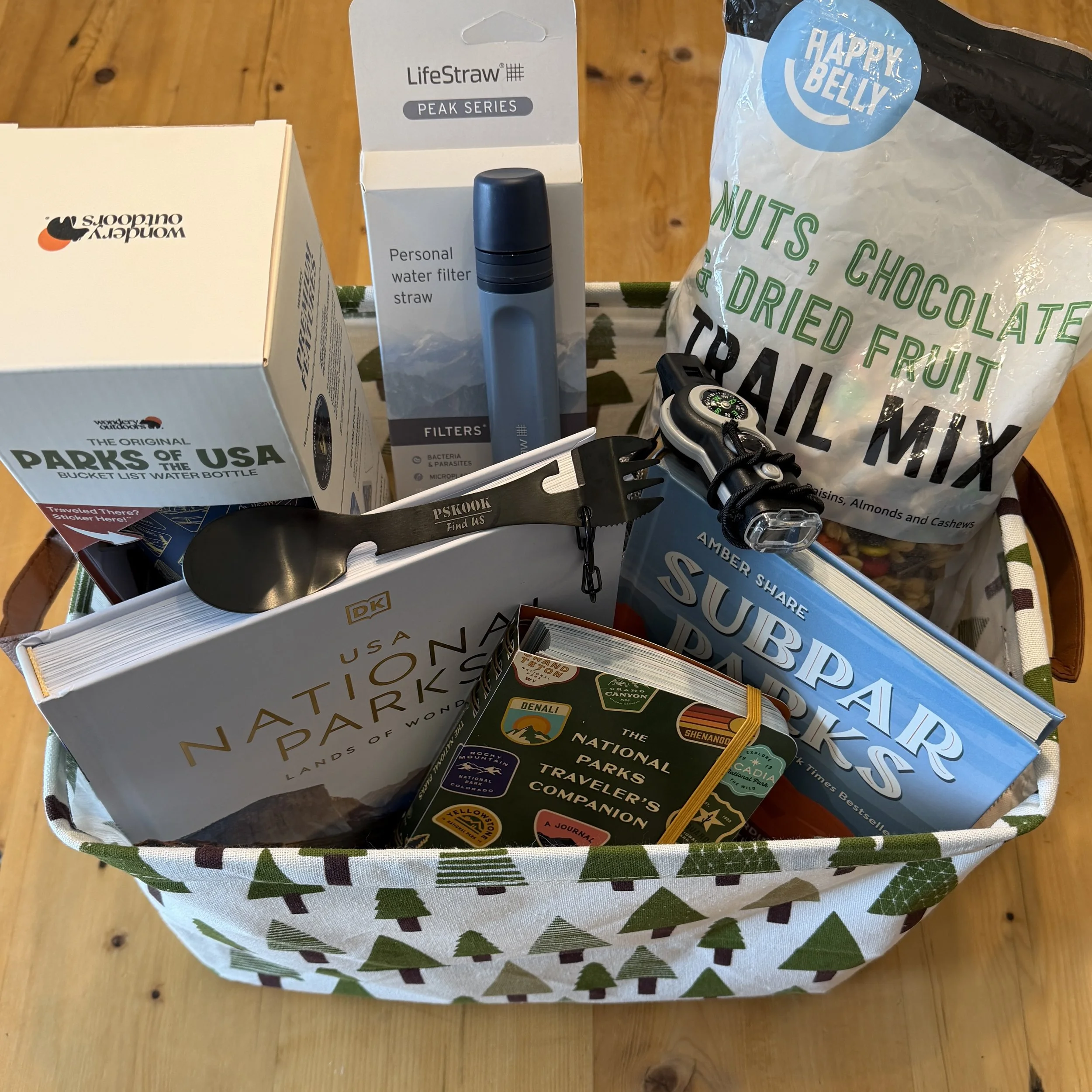 Bingo Raffle: National Parks Basket