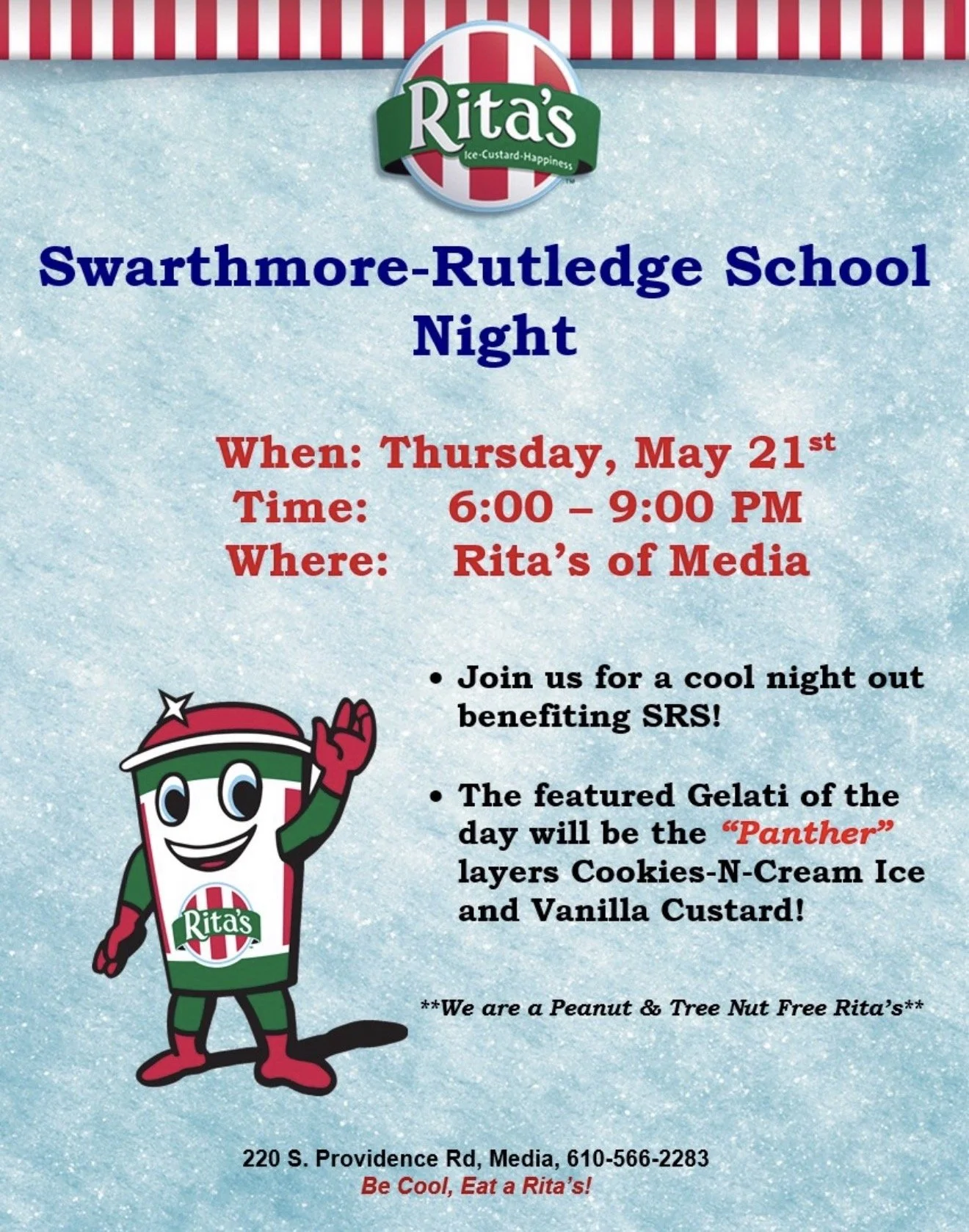 SRS Spirit Night @ Rita's in Media