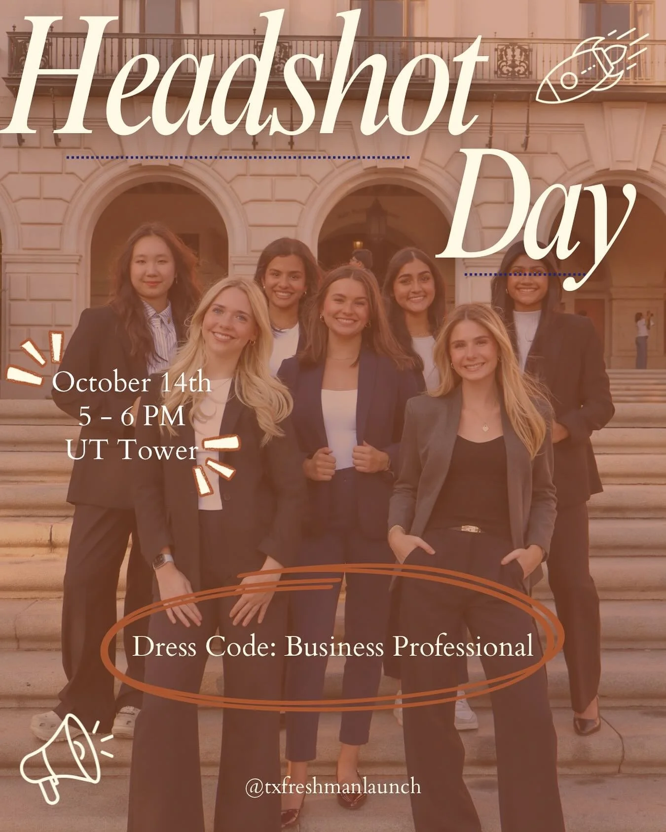 Say cheese, Launchers! 😁📸🚀

Our annual Headshot Day is right around the corner, your chance to level up your LinkedIn, resume, and professional presence! Don&rsquo;t miss out on capturing that perfect shot! 📸

👉 Come dressed in business professi