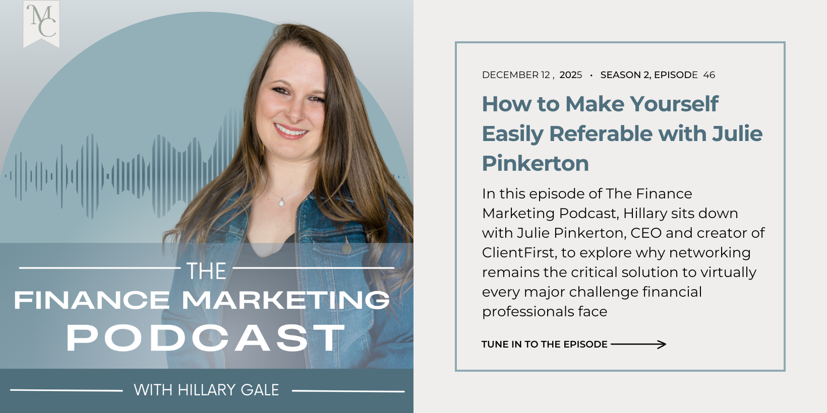 How to Make Yourself Easily Referable with Julie Pinkerton