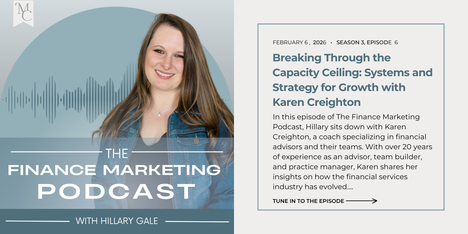 Breaking Through the Capacity Ceiling: Systems and Strategy for Growth with Karen Creighton