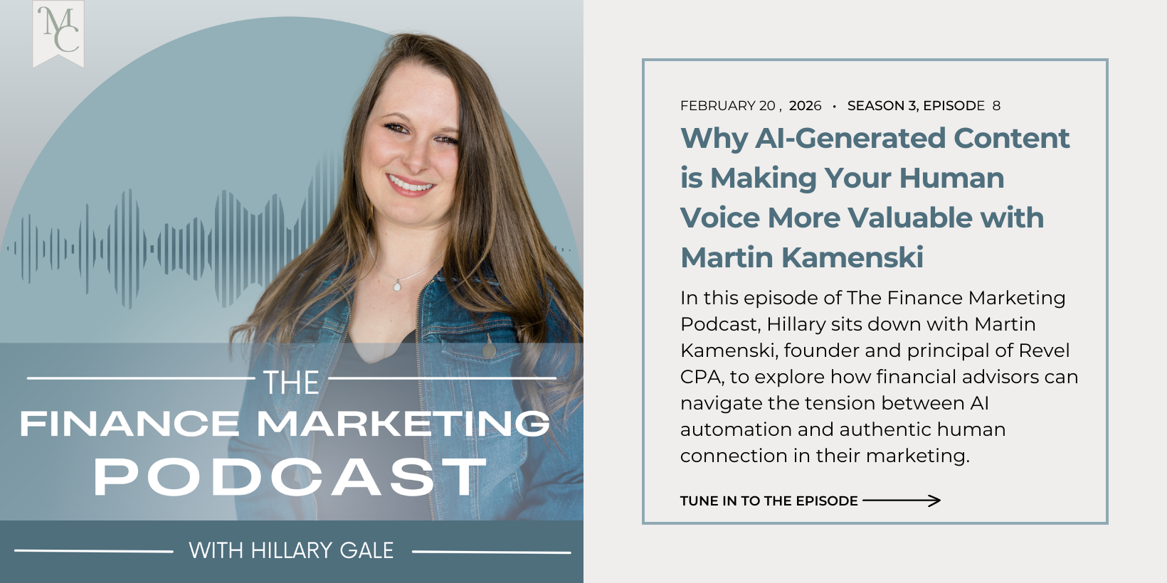 Why AI-Generated Content is Making Your Human Voice More Valuable with Martin Kamenski