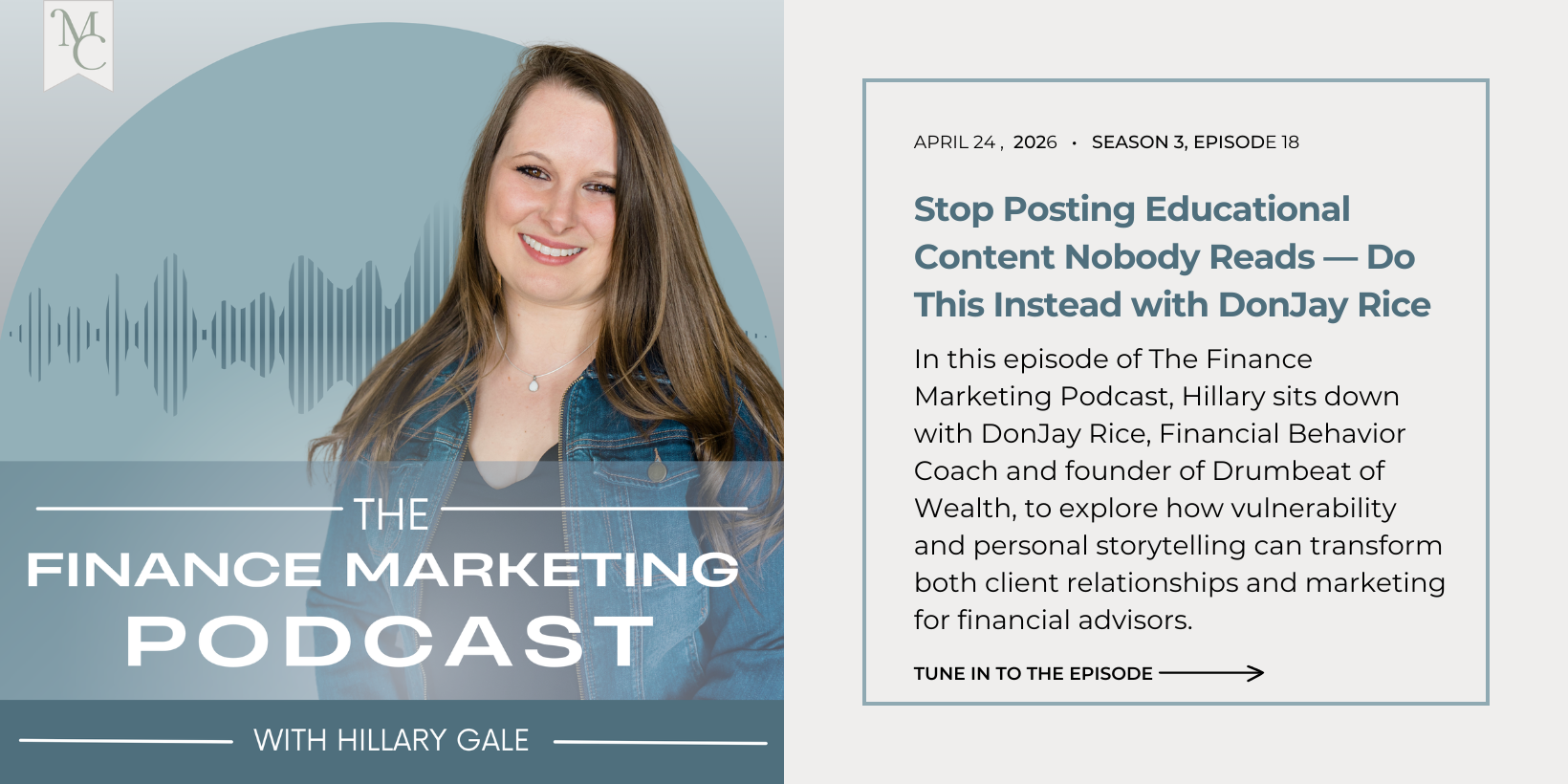 Stop Posting Educational Content Nobody Reads — Do This Instead with DonJay Rice
