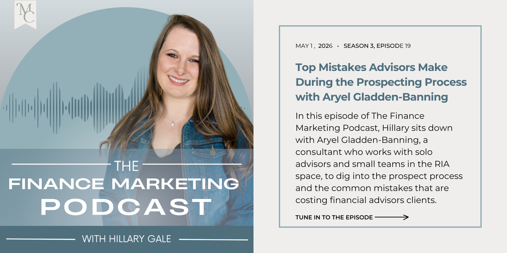 Top Mistakes Advisors Make During the Prospecting Process with Aryel Gladden-Banning