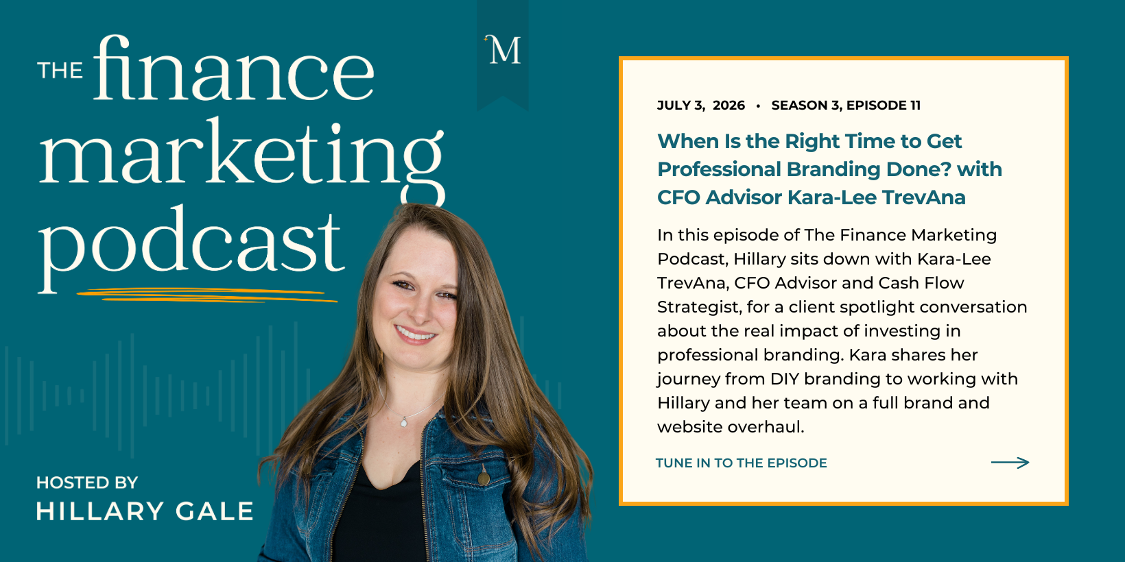 When Is the Right Time to Get Professional Branding Done? with CFO Advisor Kara-Lee TrevAna