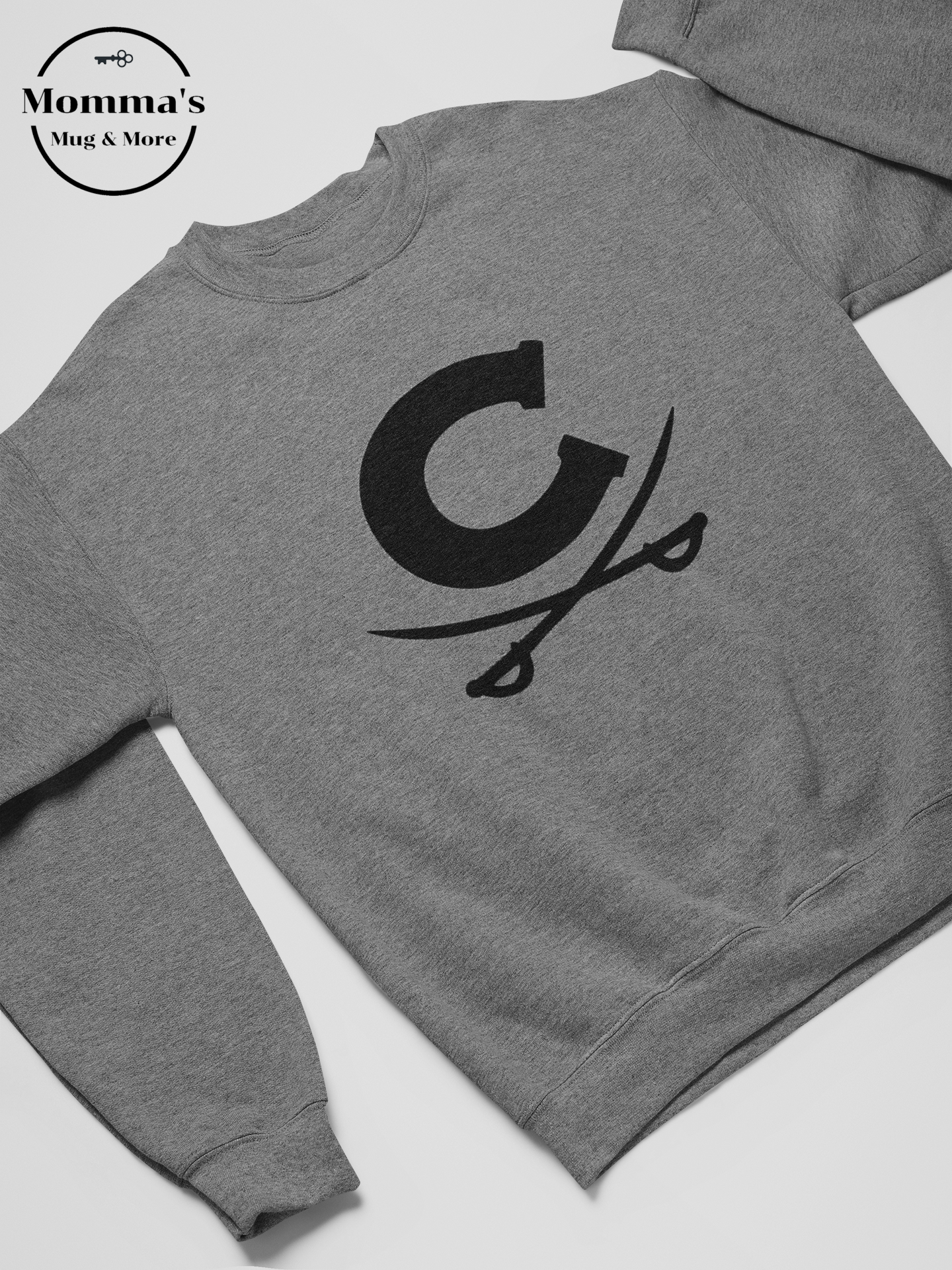 CORUNNA CAVALIERS CROSS SWORDS GRAPHITE HEATHER SWEATSHIRT.png (Copy)