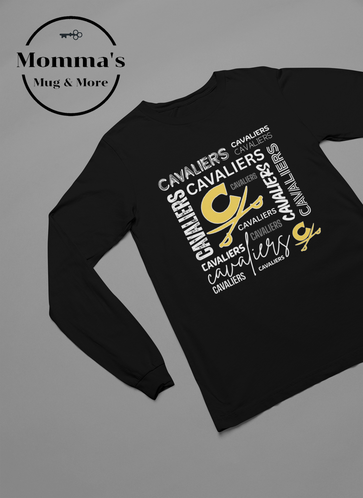 CAVALIERS BOXED C BLACK SLEEVED TEE.png (Copy)