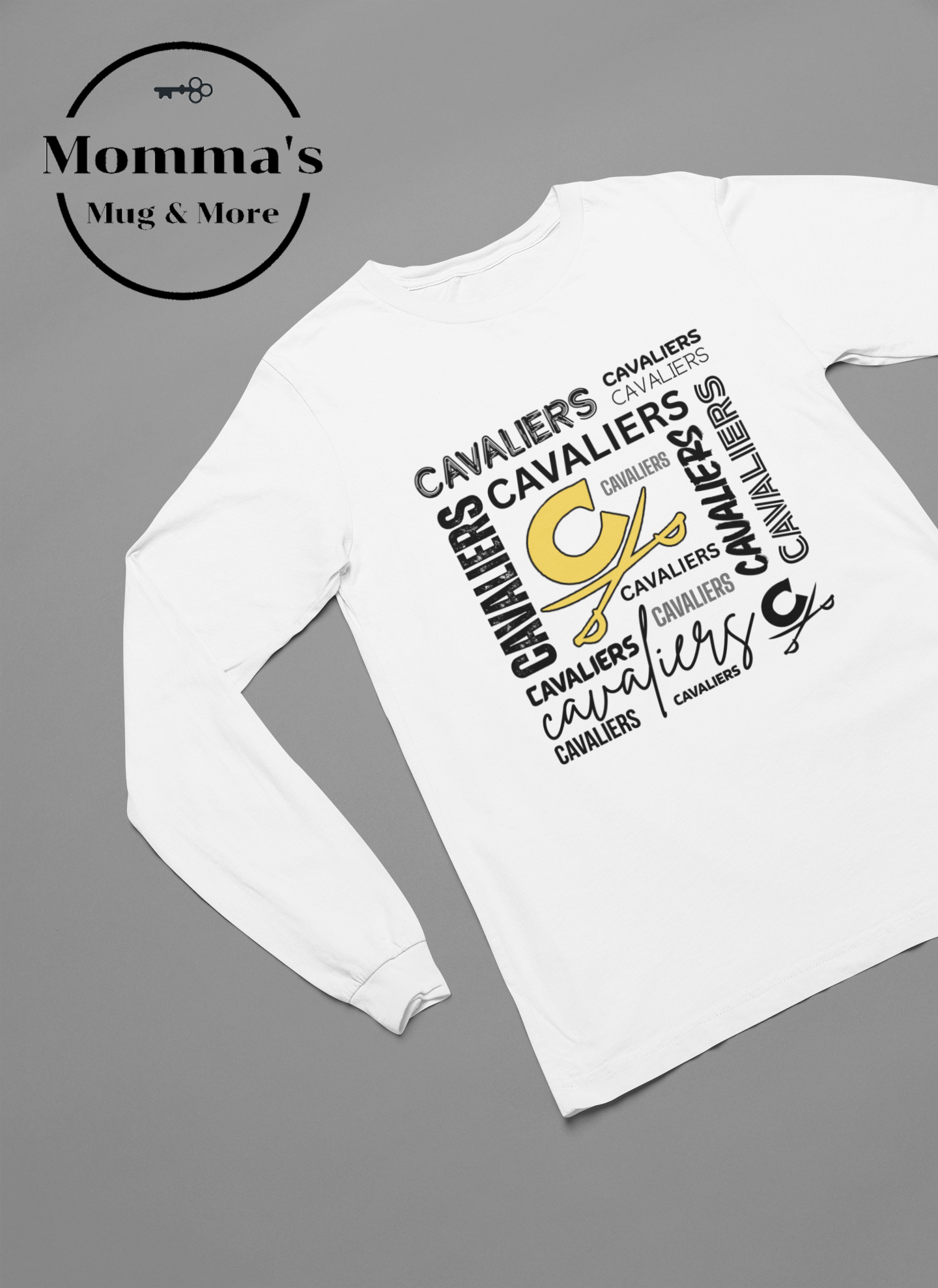 CAVALIERS BOXED C WHITE SLEEVED TEE.png (Copy)