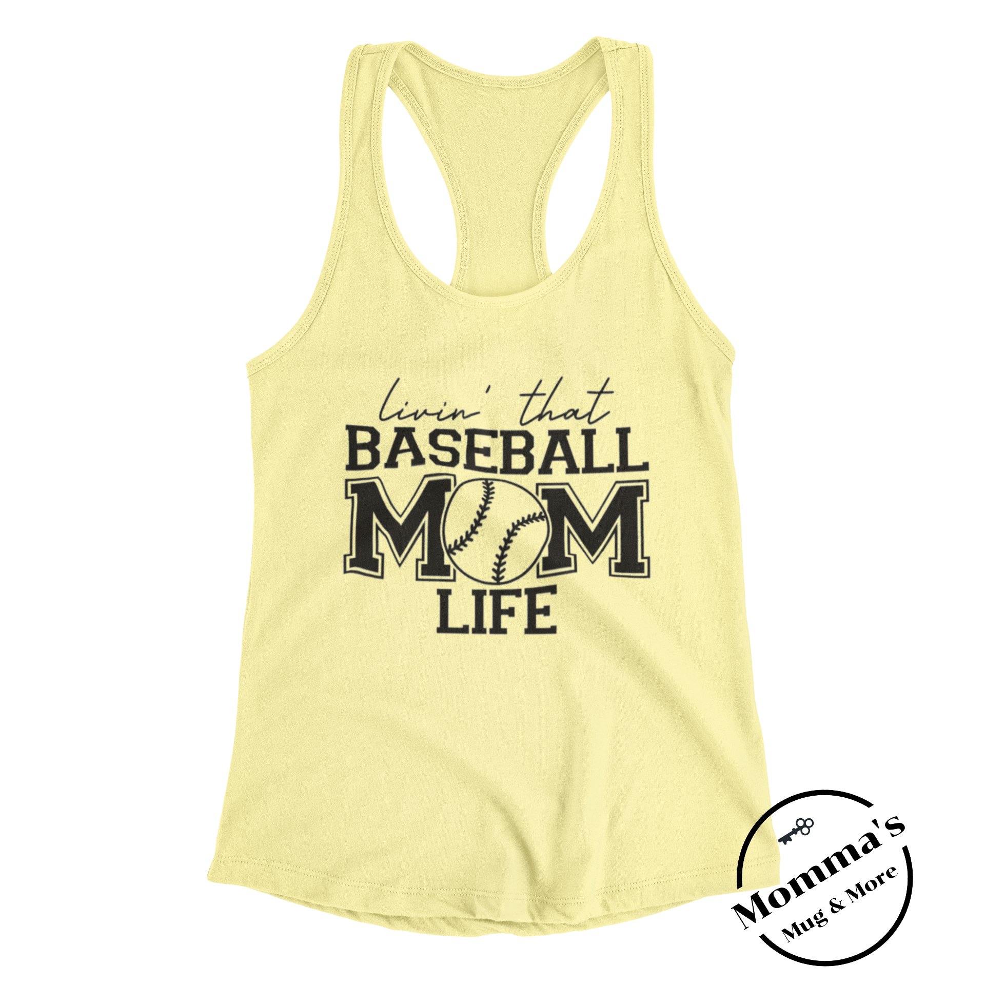 Livin that Baseball Mom Life Tank