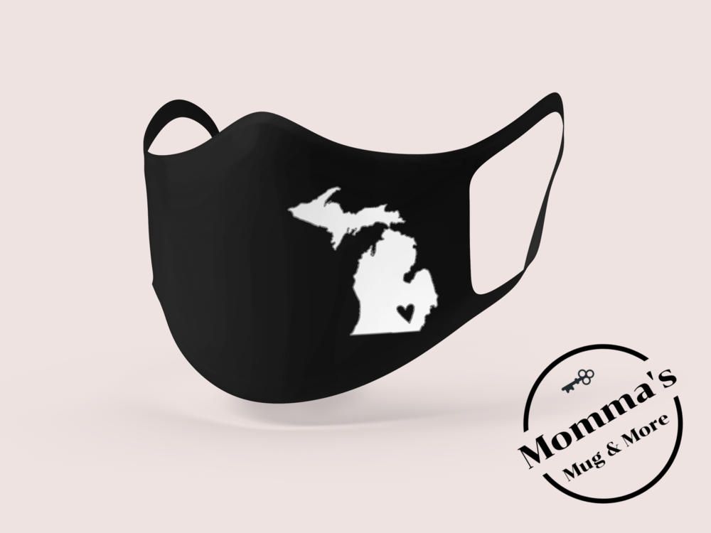 Download Michigan Love Face Cover Momma S Mug More