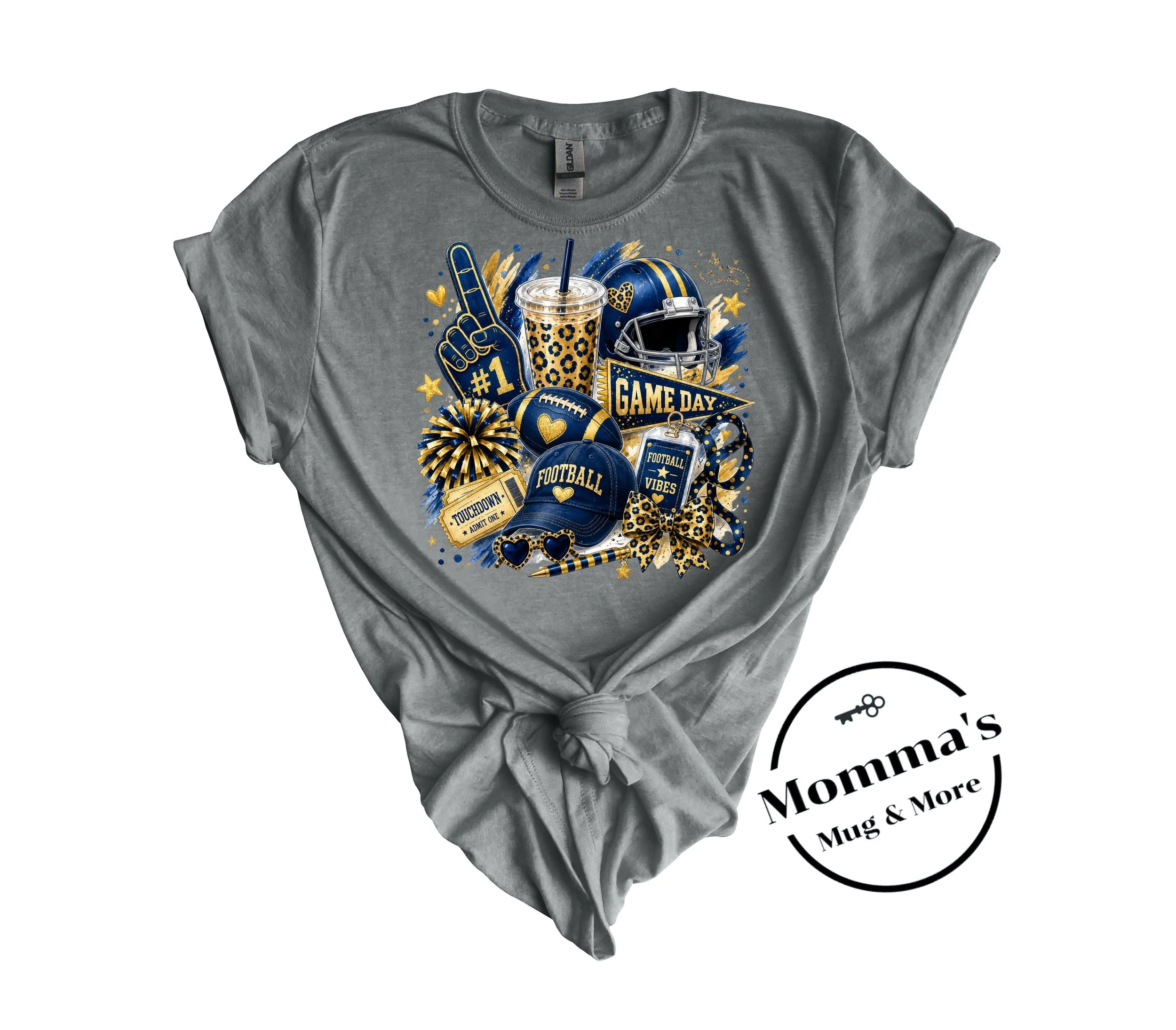 OWOSSO FOOTBALL FANS GRAPHITE HEATHER TEE.jpeg