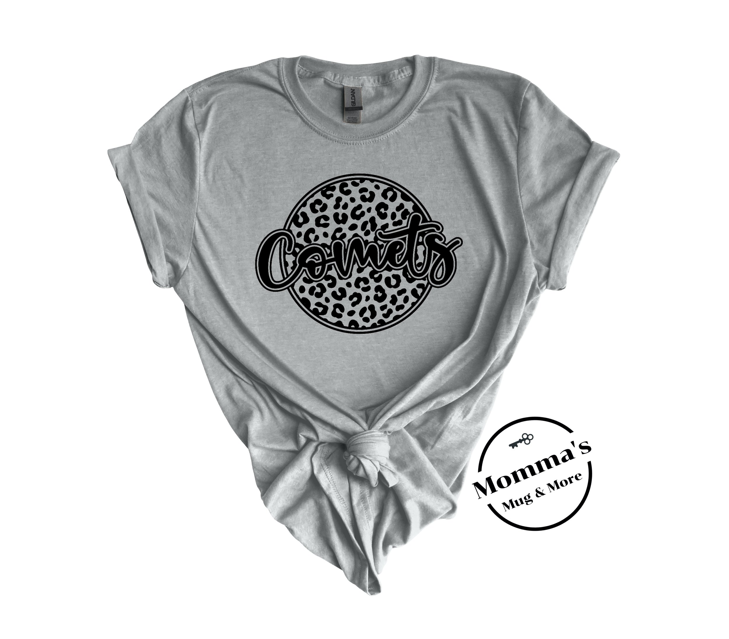 COMETS LEOPARD CIRCLE SPORT GRAY TEE.jpeg