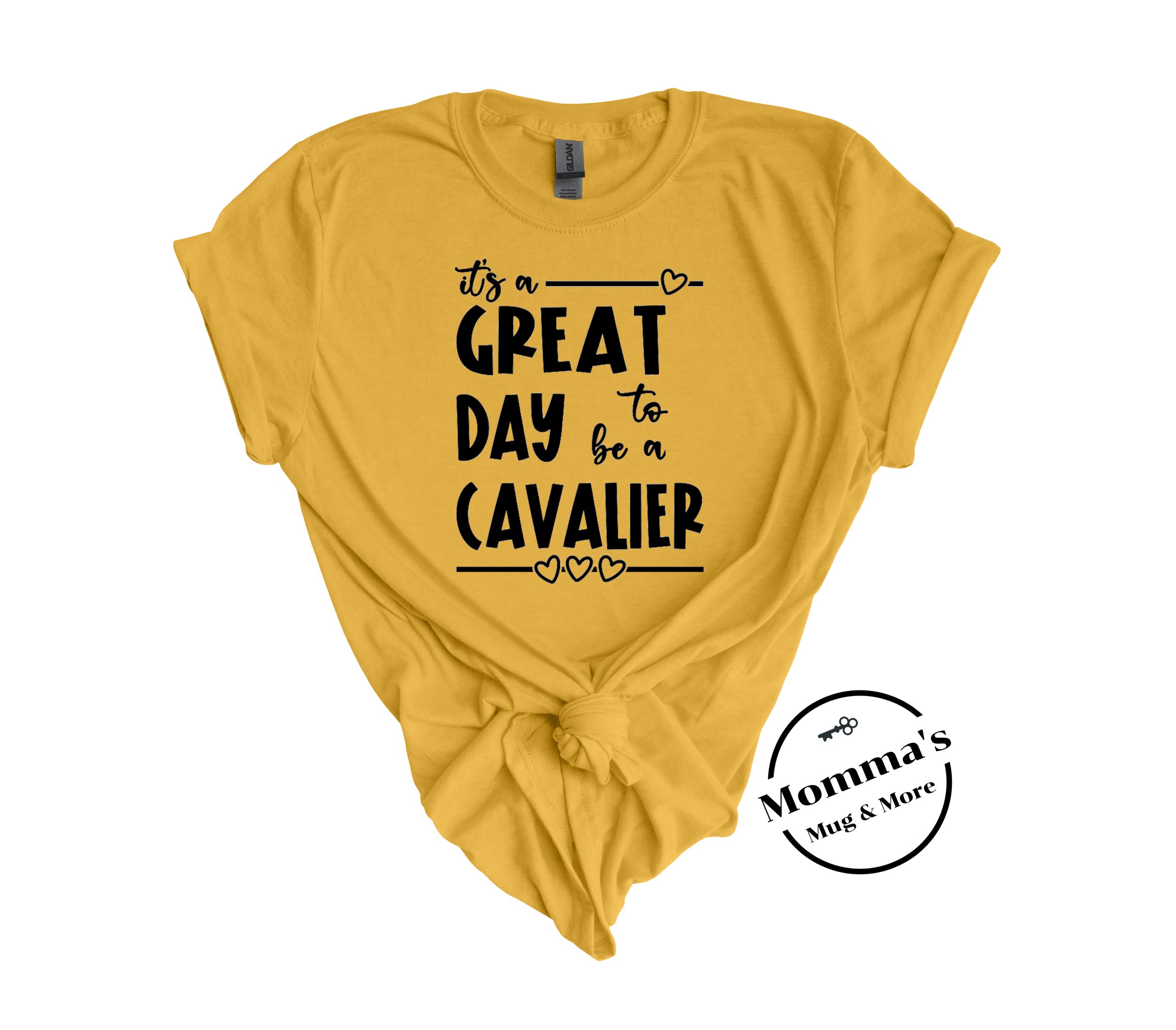 GREAT DAY TO BE A CAVALIER HONEY TEE.jpeg