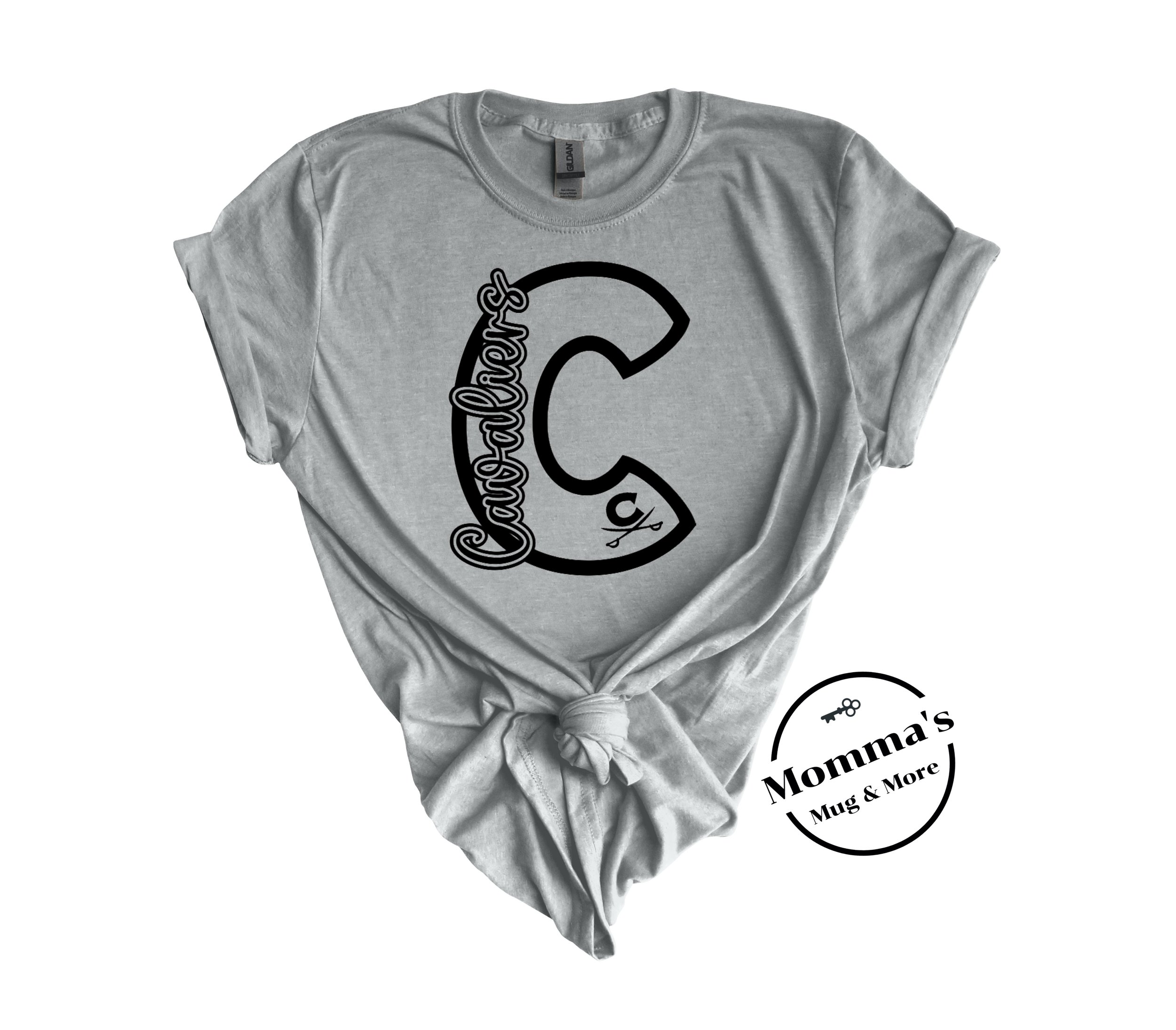 CAVALIERS C SPORT GRAY TEE.jpeg