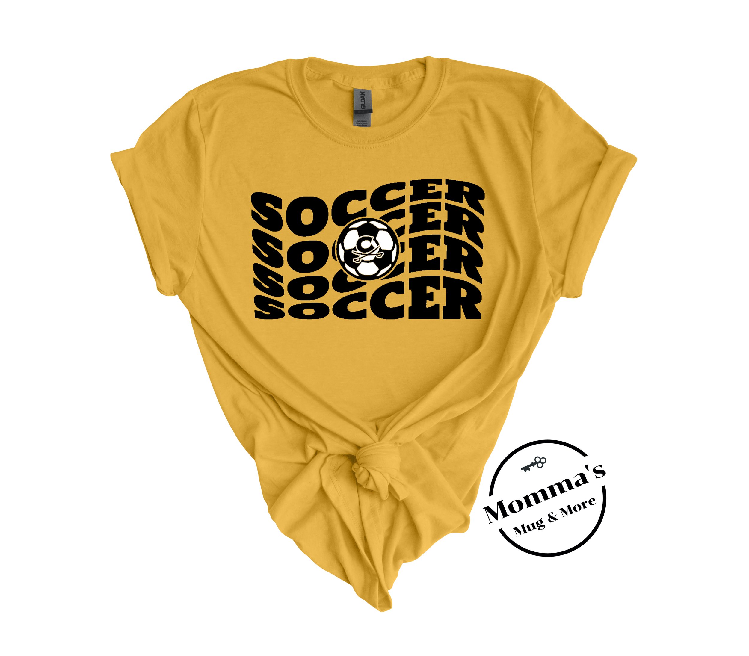 CORUNNA CAVALIERS SOCCER BLACK:WHITE HONEY TEE.jpeg