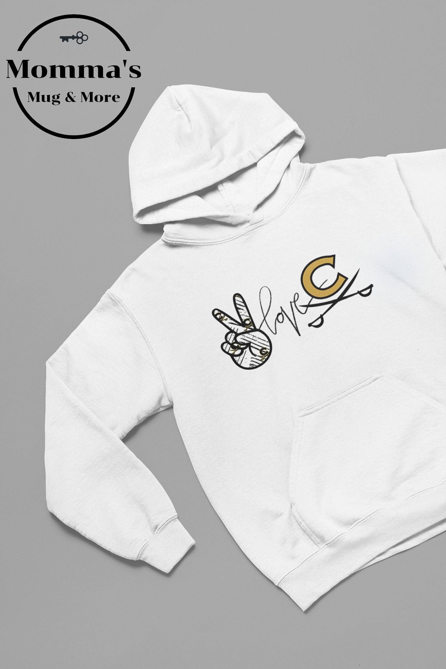 PEACE LOVE CAVALIERS WHITE HOODIE.png
