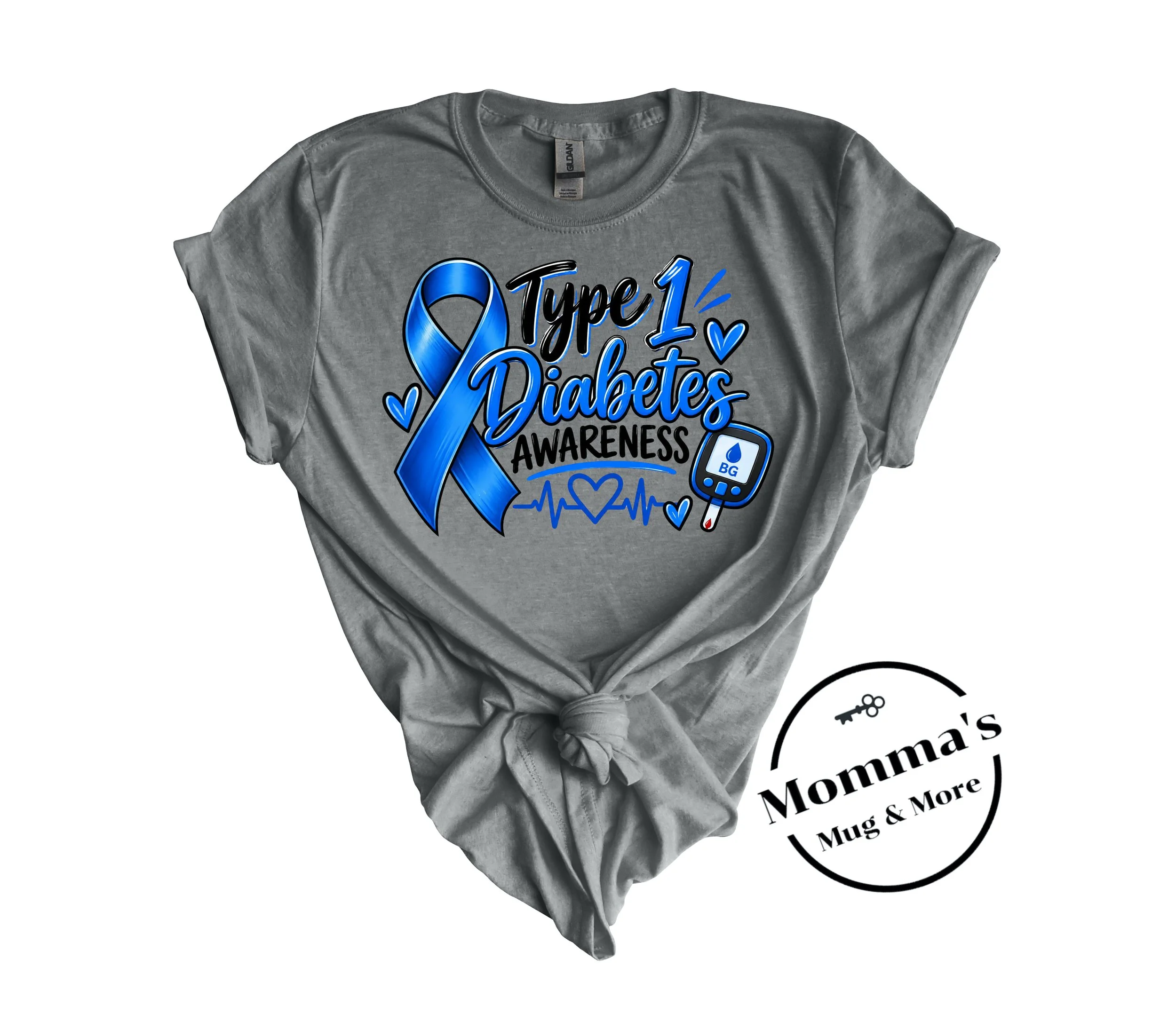 T1D GRAPHITE HEATHER TEE.jpeg