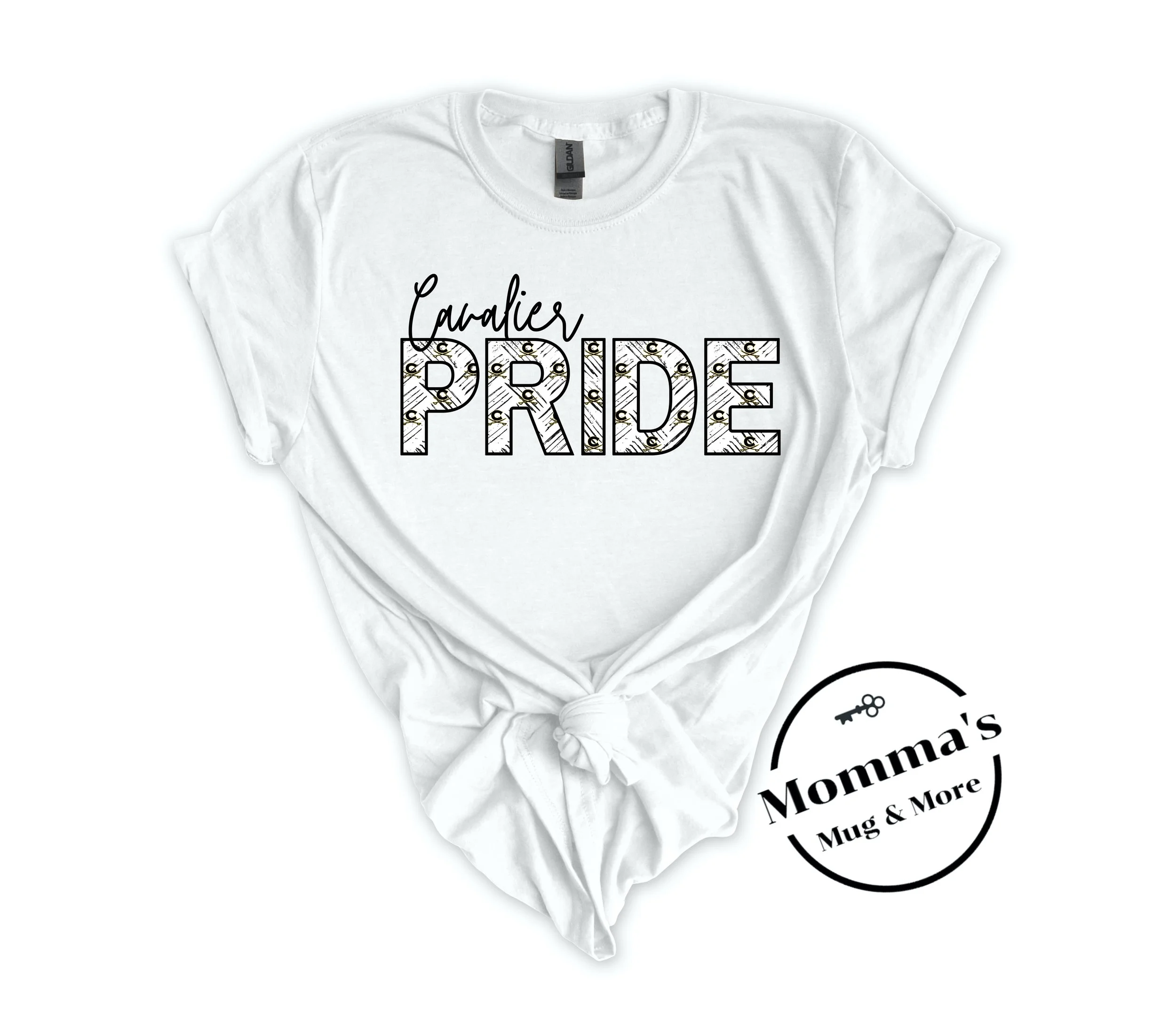 CAVALIER PRIDE WHITE TEE.jpeg (Copy)