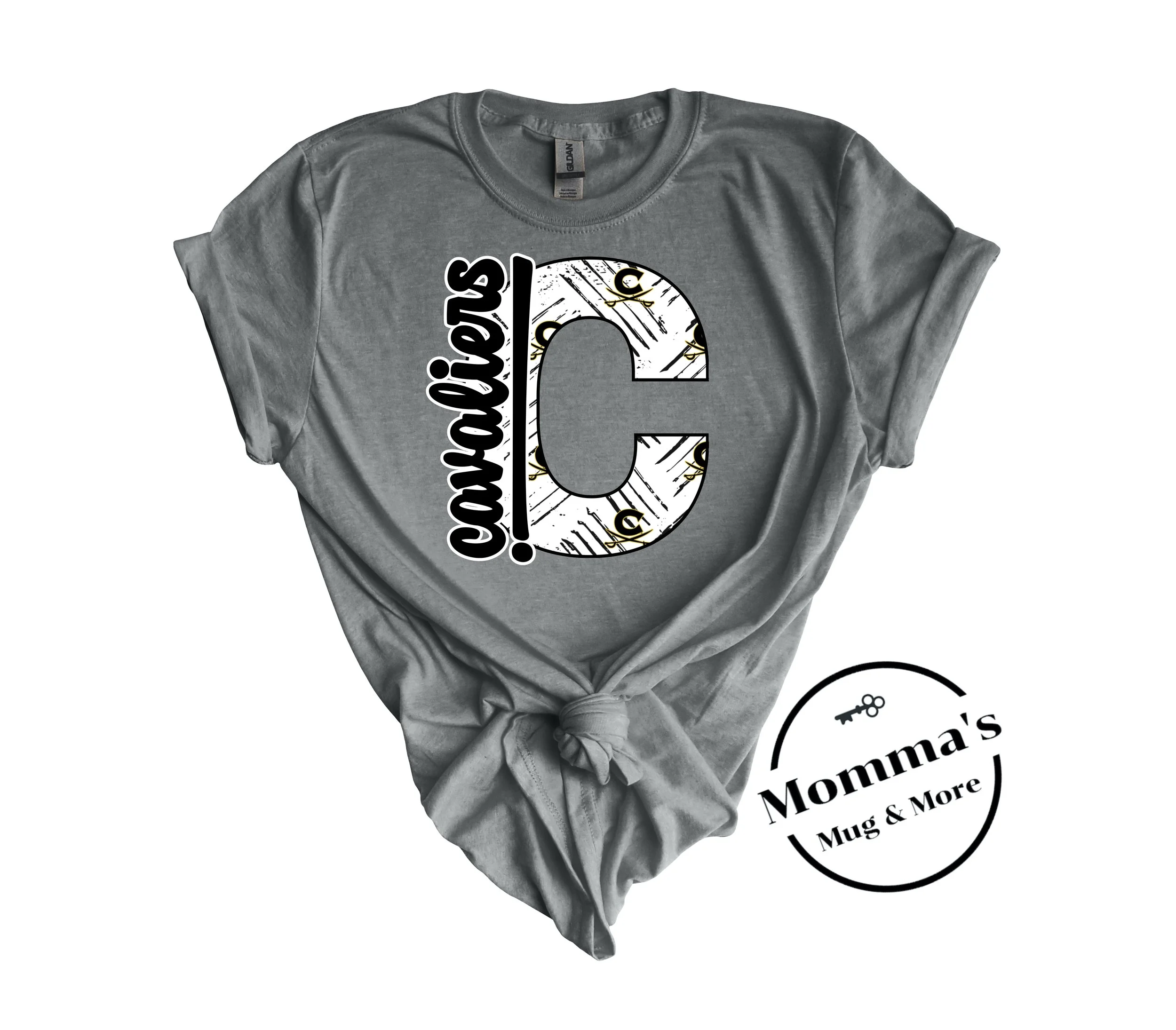 CAVALIER EXCITEMENT GRAPHITE HEATHER TEE.jpeg (Copy)