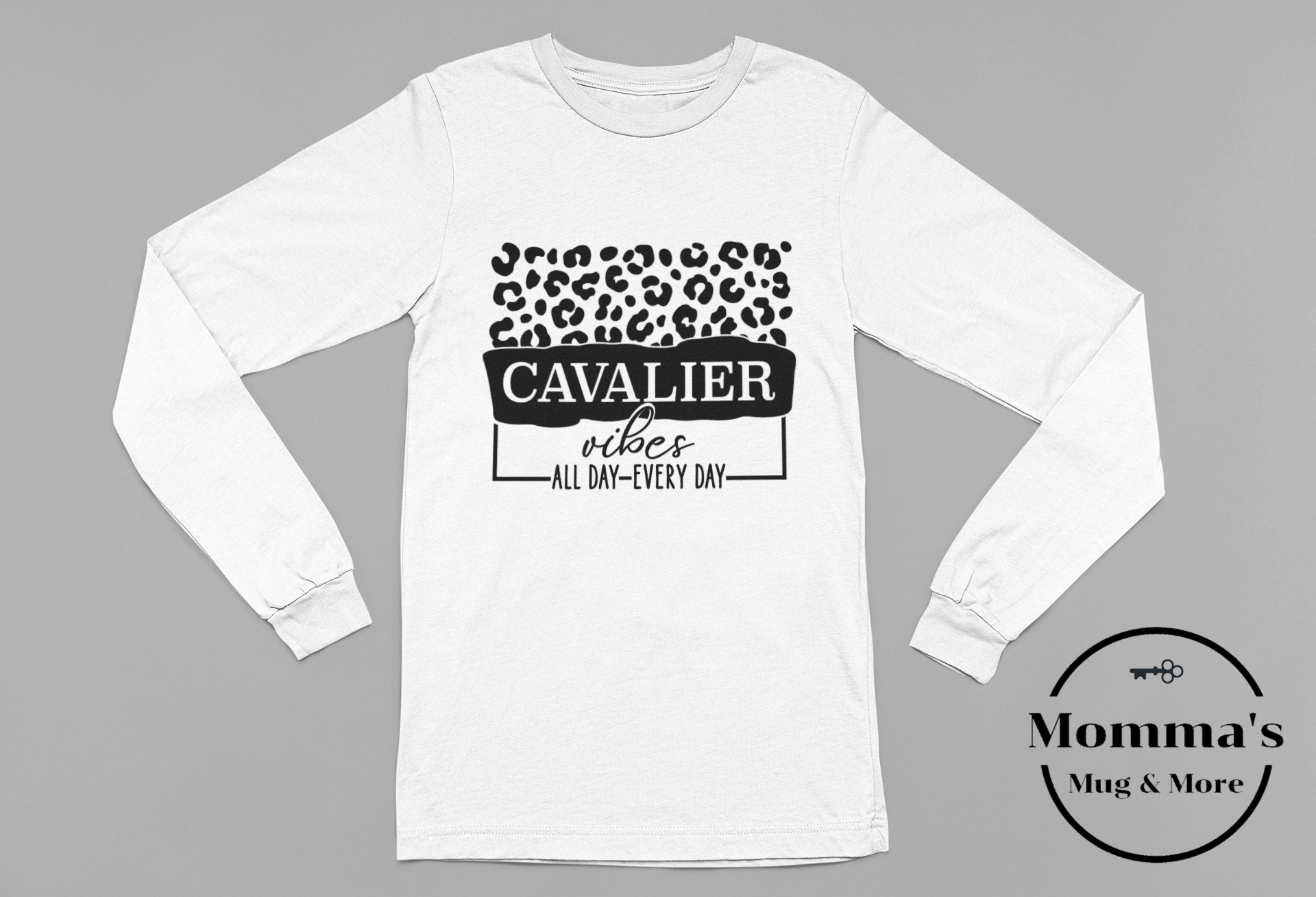 CAVALIER VIBES WHITE SLEEVED TEE.png
