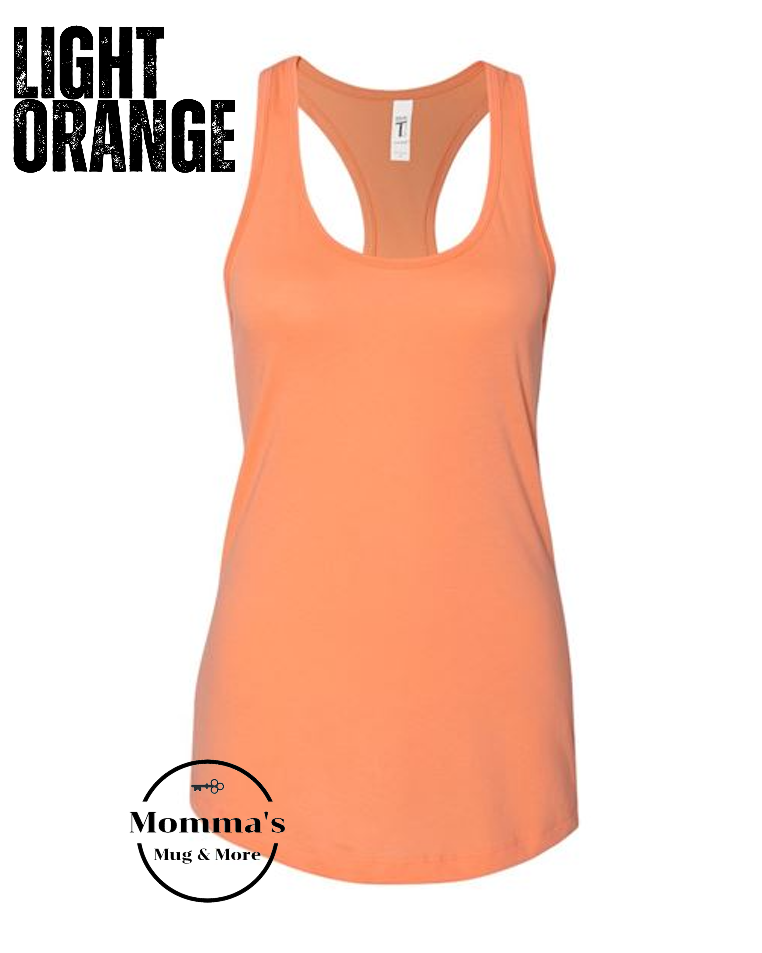 LIGHT ORANGE RACERBACK TANK WITH NAME.png (Copy) (Copy) (Copy) (Copy)