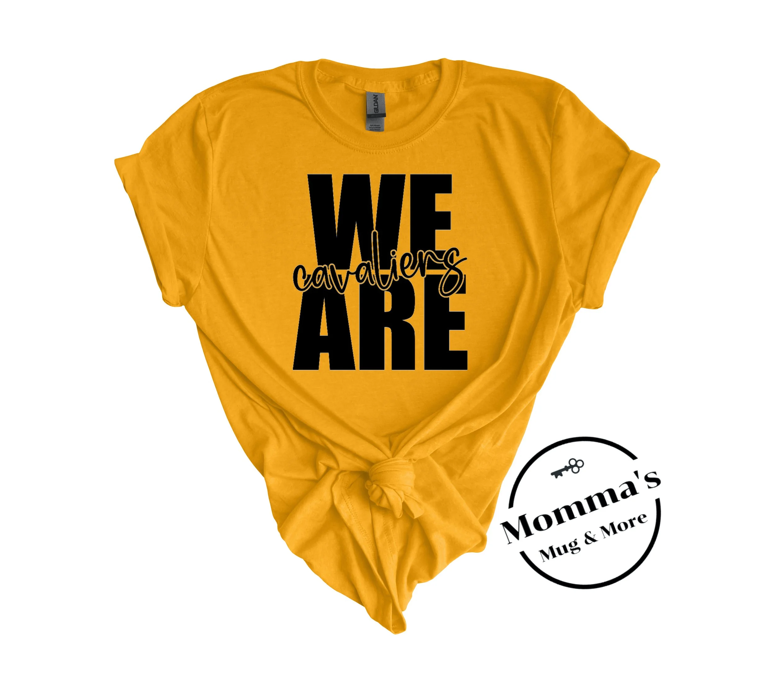 WE ARE CAVALIERS GOLD TEE.jpeg