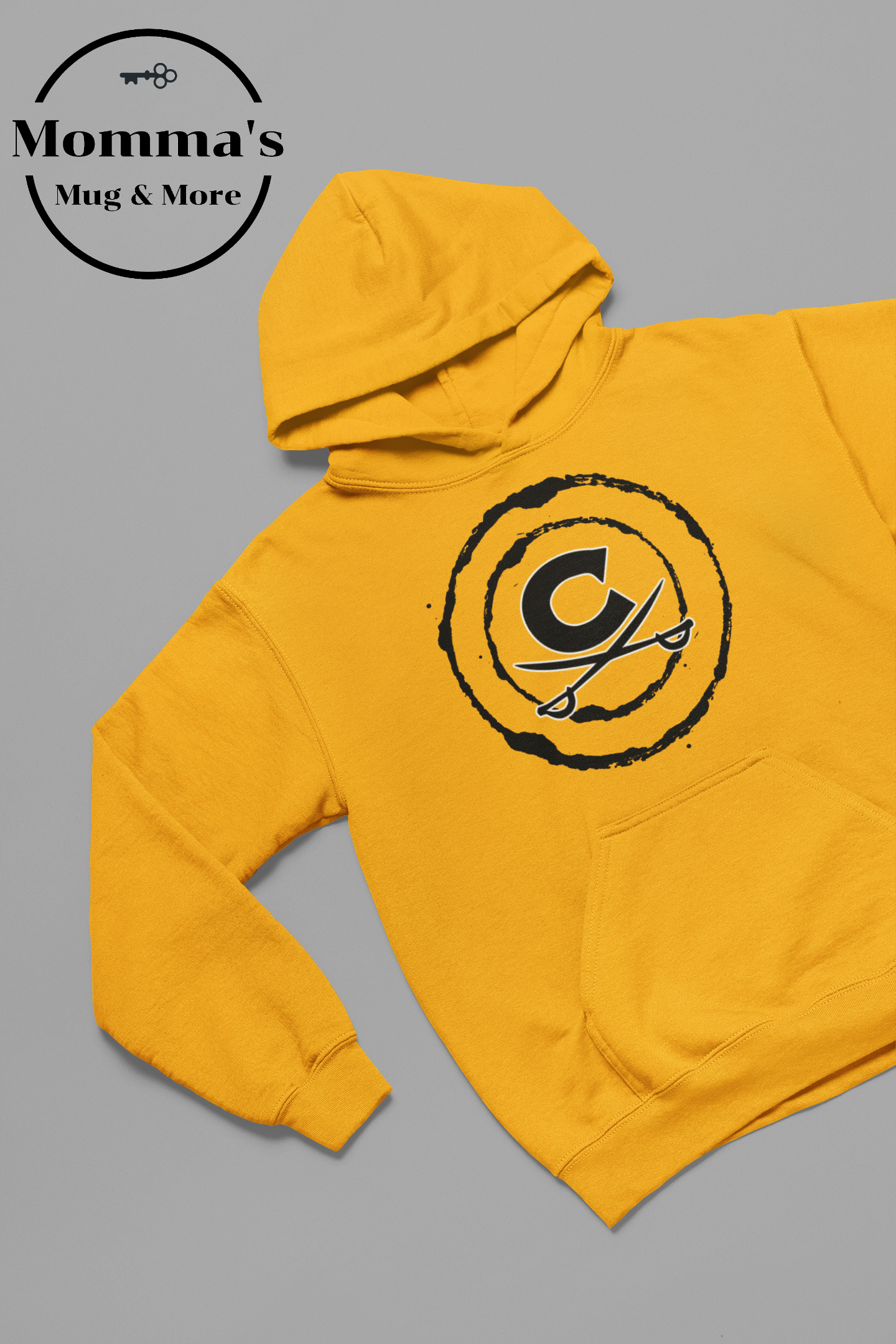 CAVALIERS BULLSEYE GOLD HOODIE.png