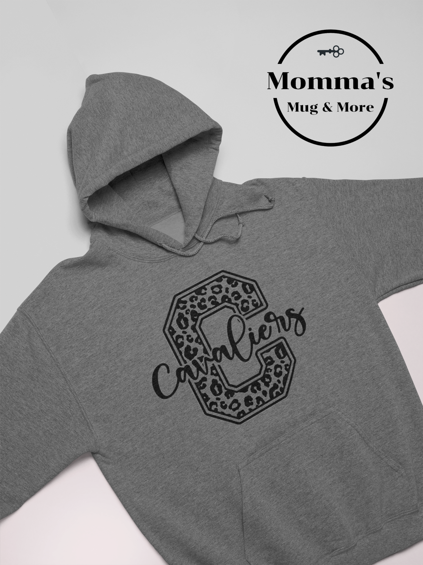CORUNNA CAVALIERS LEOPARD C  GRAPHITE HEATHER HOODIE.png