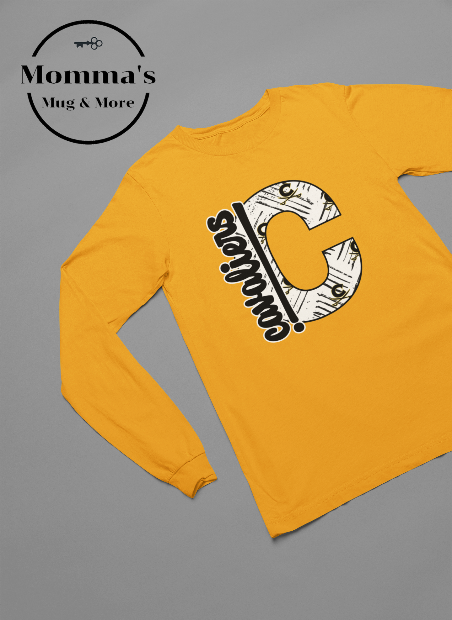 CAVALIERS EXCTIEMENT GOLD SLEEVED TEE.png (Copy)