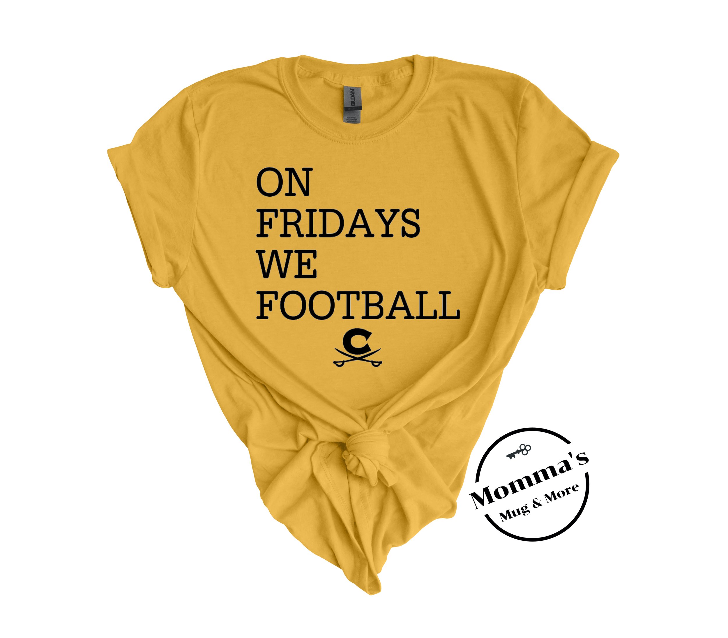 ON FRIDAYS WE FOOTBALL HONEY TEE.jpeg