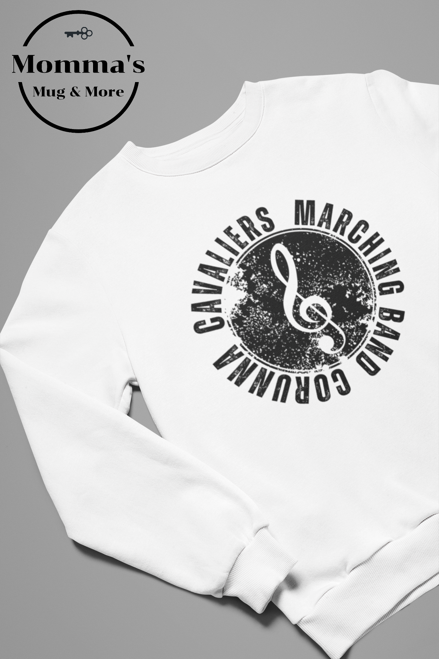 CAVALIERS MARCHING RUSTIC WHITE SWEATSHIRT.png